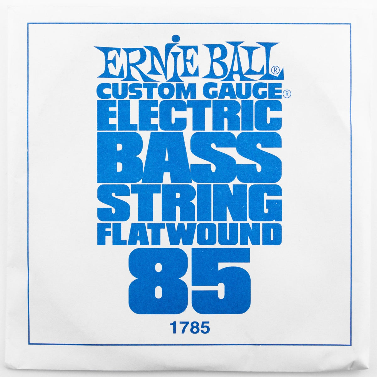 Ernie Ball Flatwound Stainless Steel .085 Bass Guitar Single String