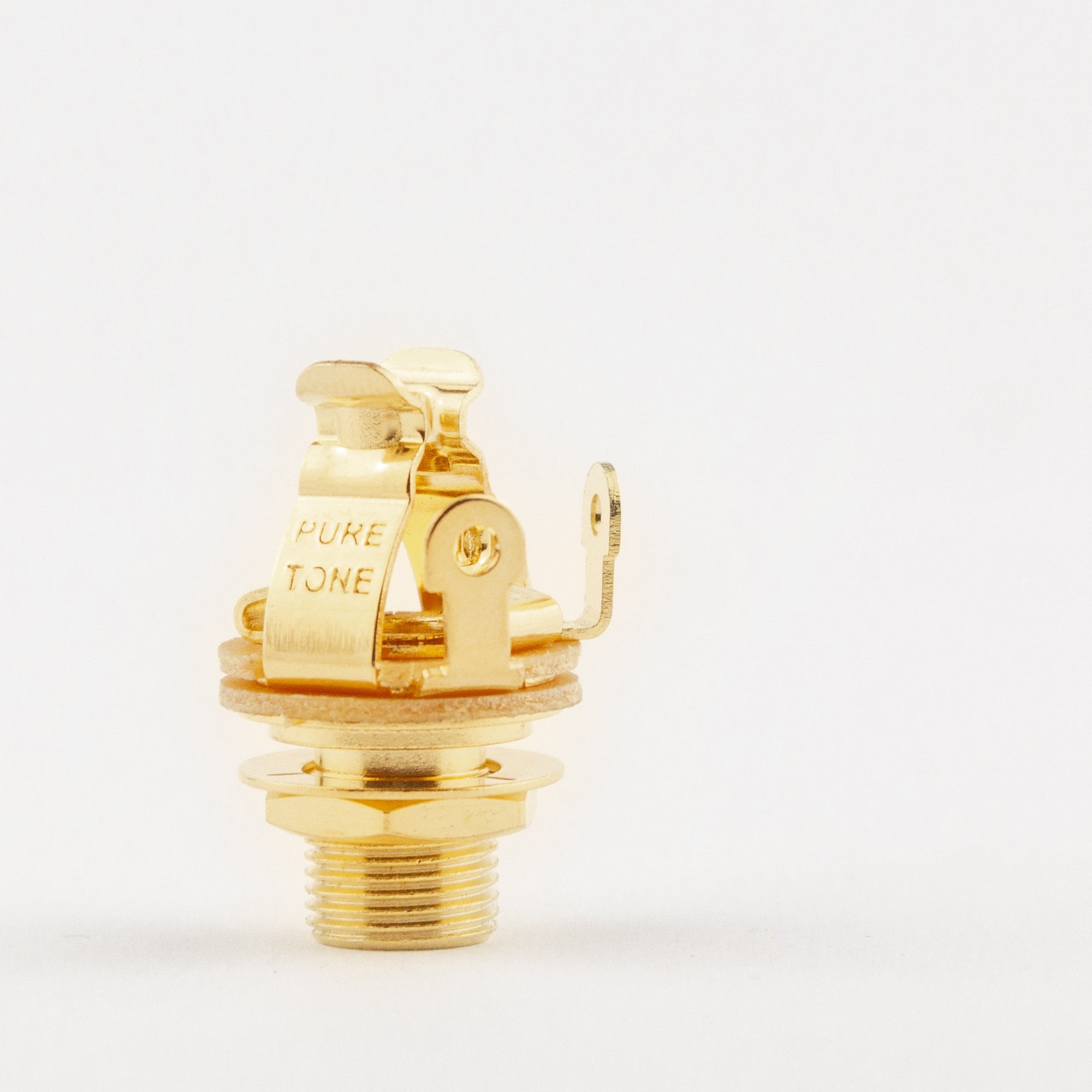 Pure Tone Full Contact 1/4 Output Jack, Gold