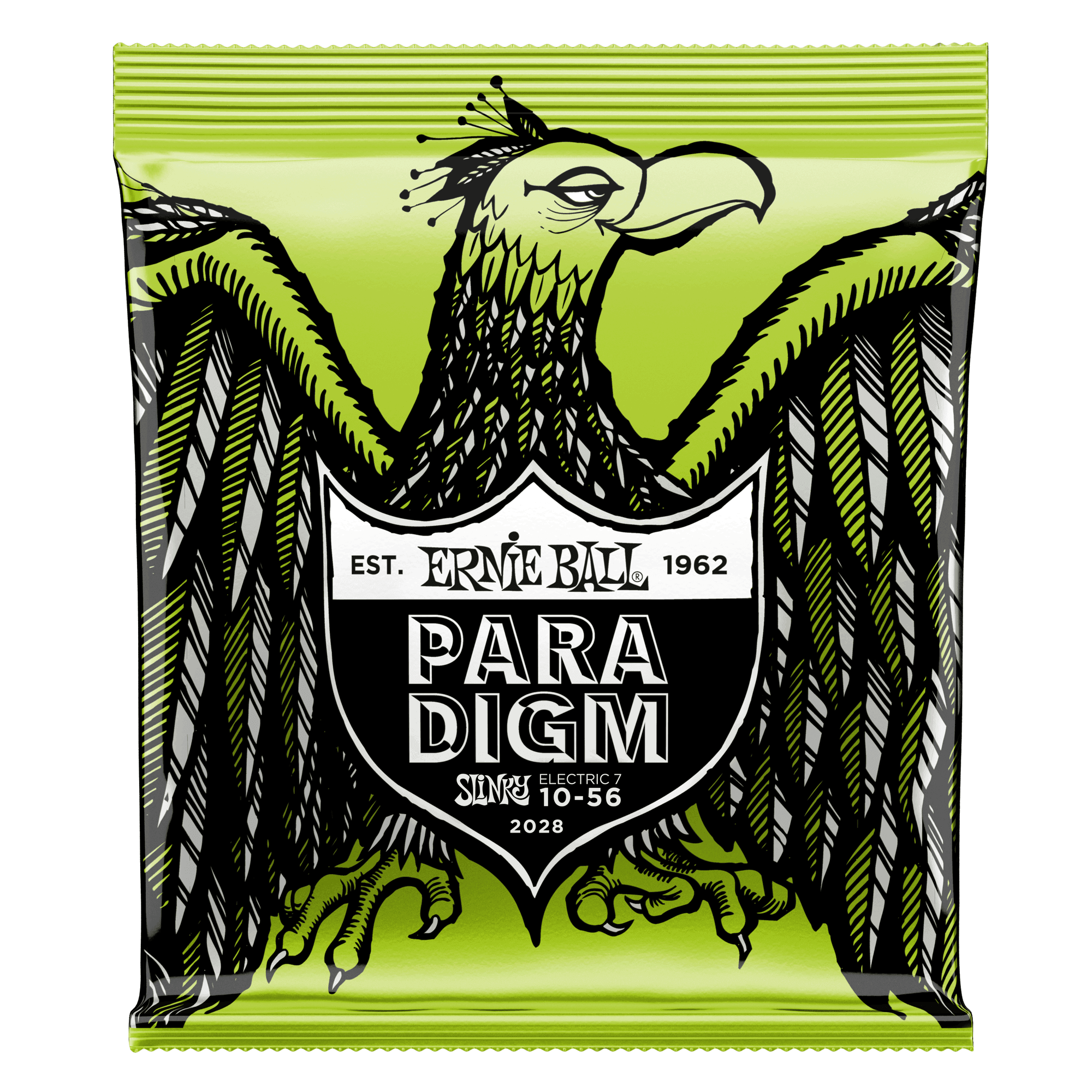 Ernie Ball Paradigm Regular Slinky 7-String 10-56 Electric Guitar Strings