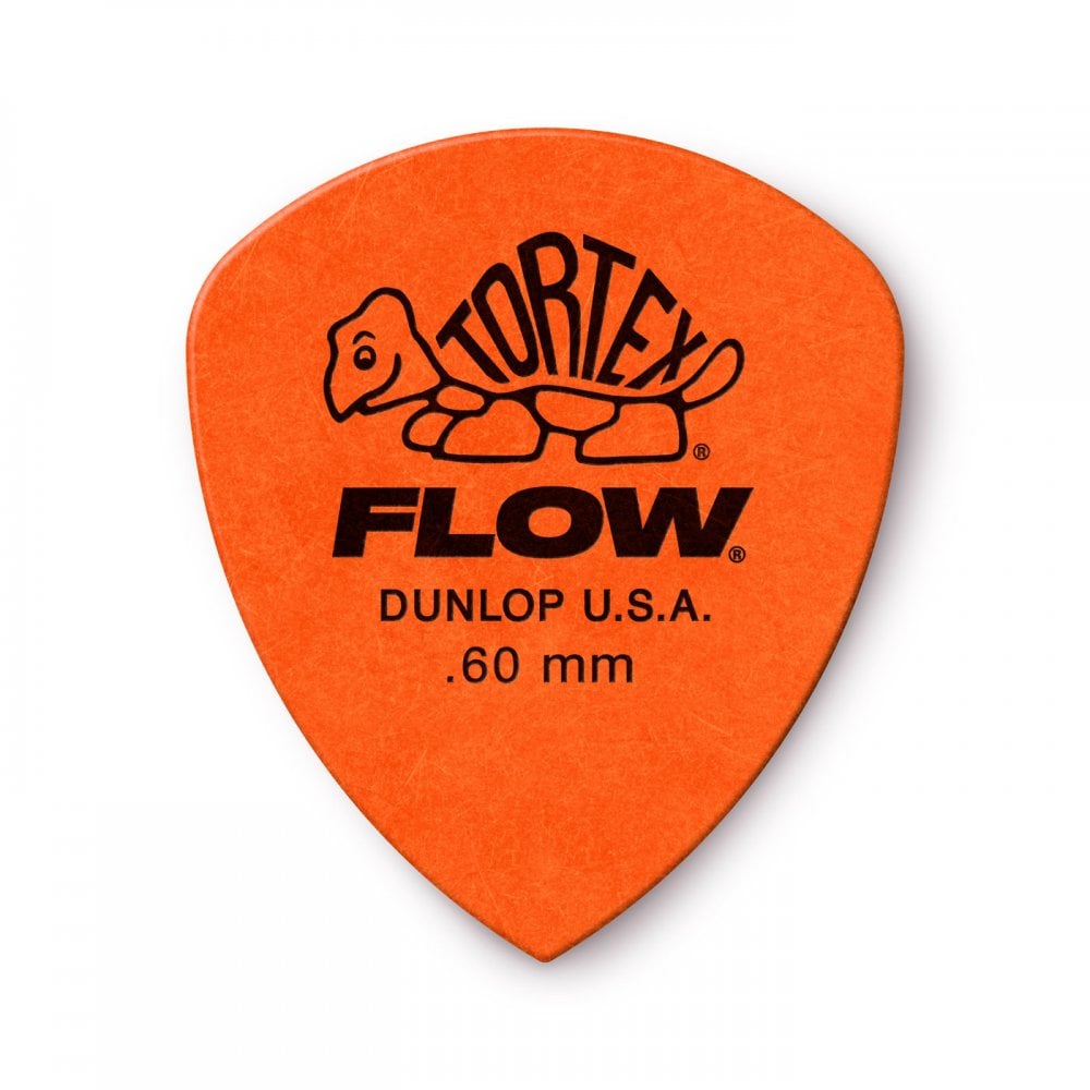 Jim Dunlop 0.60mm Tortex FLOW Standard Picks, 12-Pack