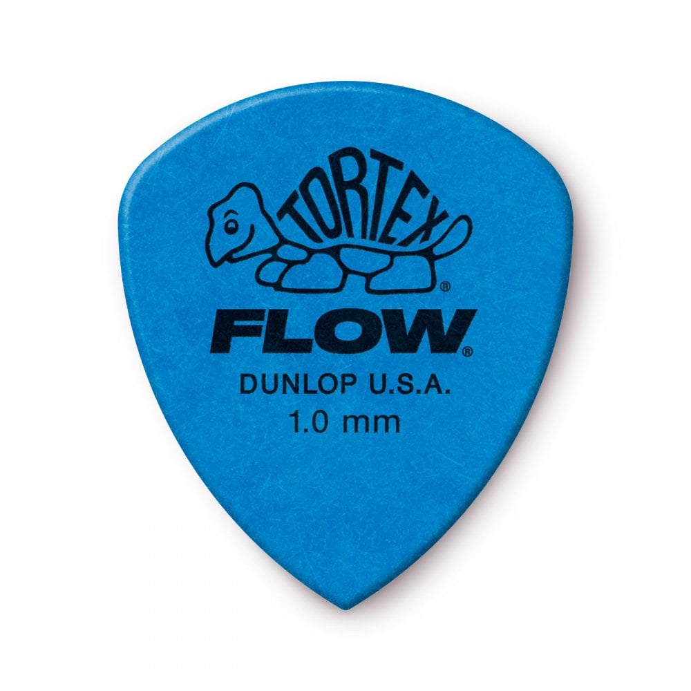 Jim Dunlop 1.00mm Tortex FLOW Standard Picks, 12-Pack