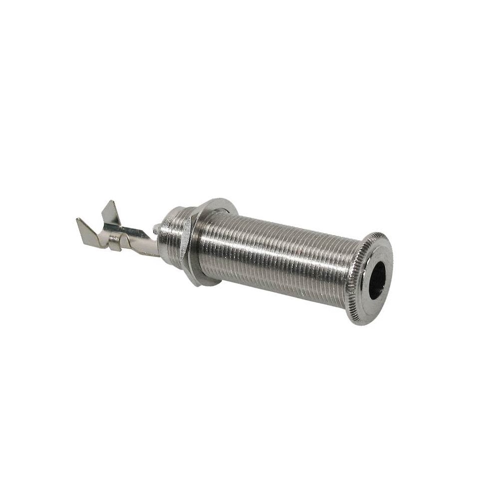 Switchcraft Barrel Output Jack, Mono, Nickel