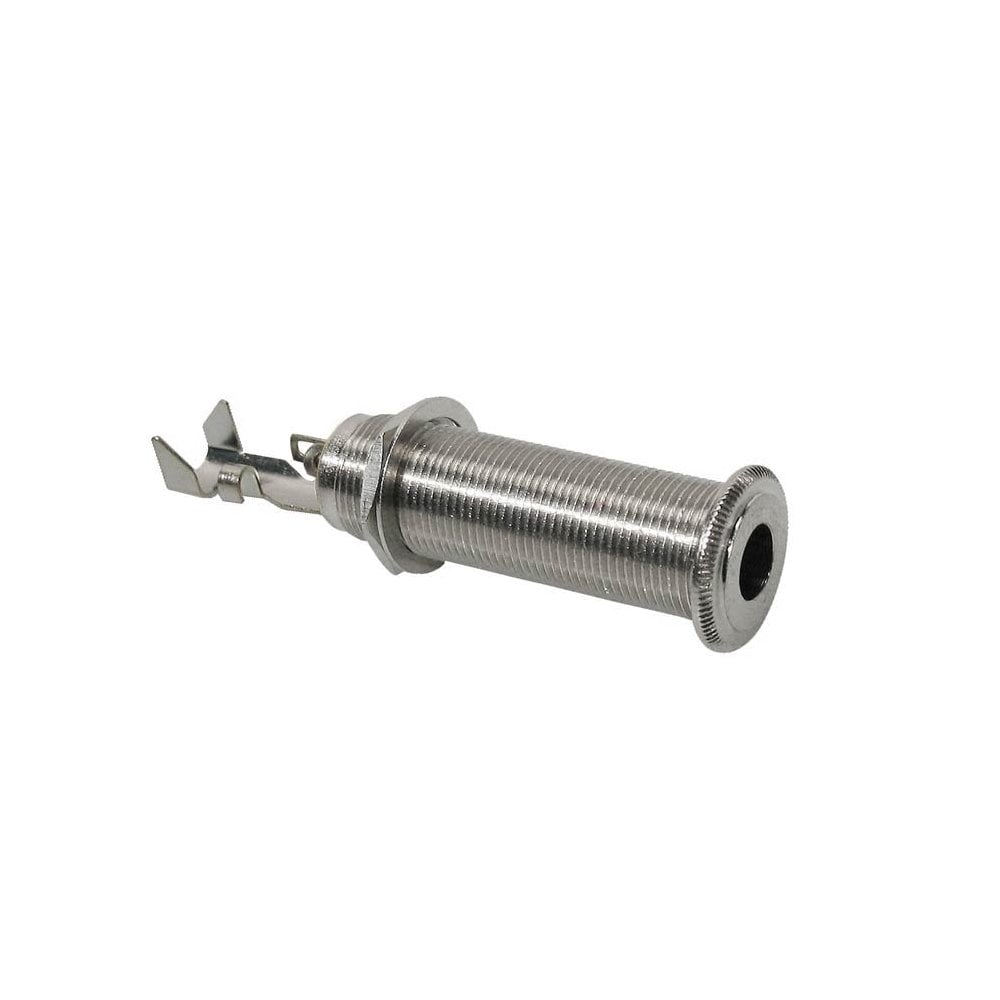 Switchcraft Barrel Output Jack, Stereo, Nickel
