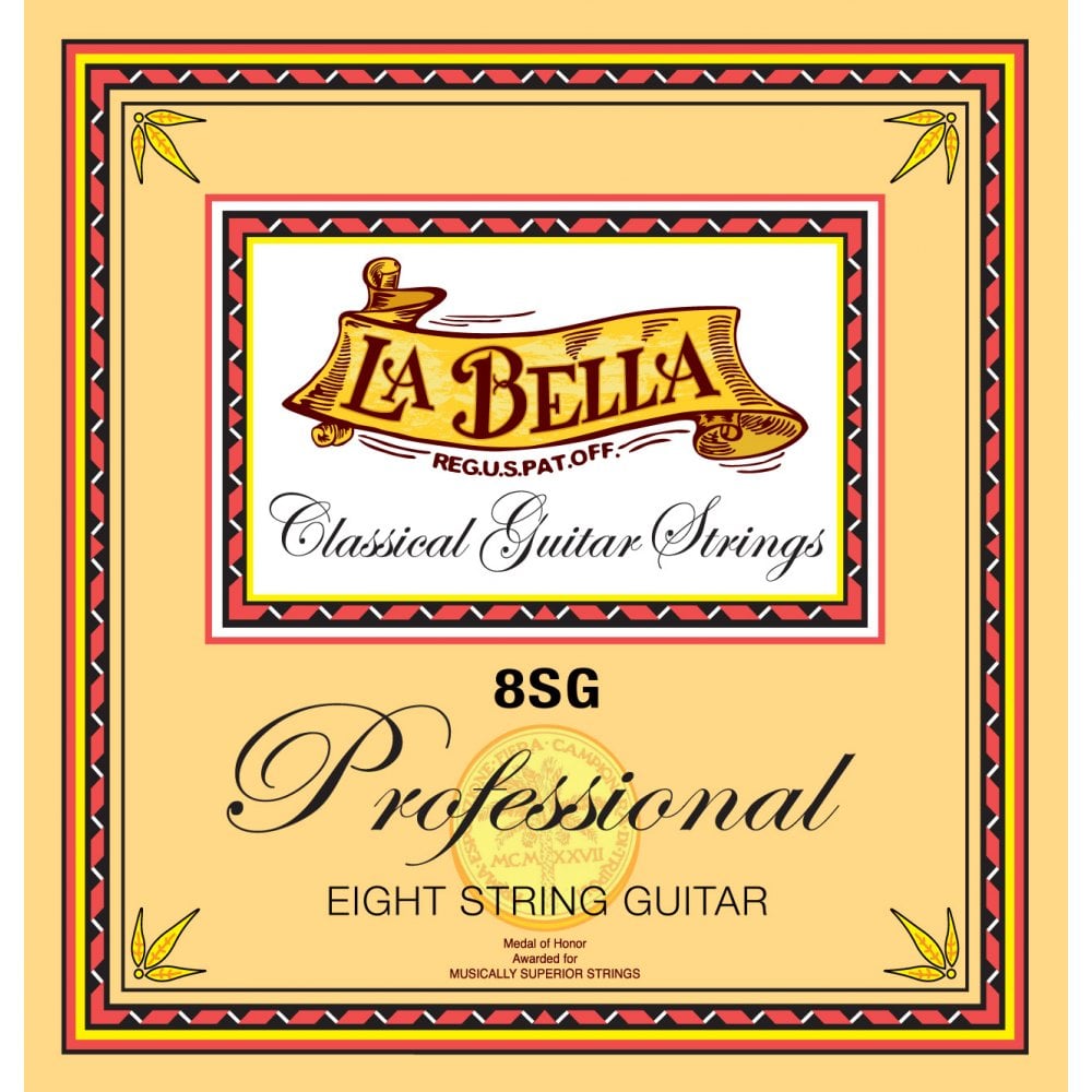 La Bella 8SG Classical 8-String Guitar Strings