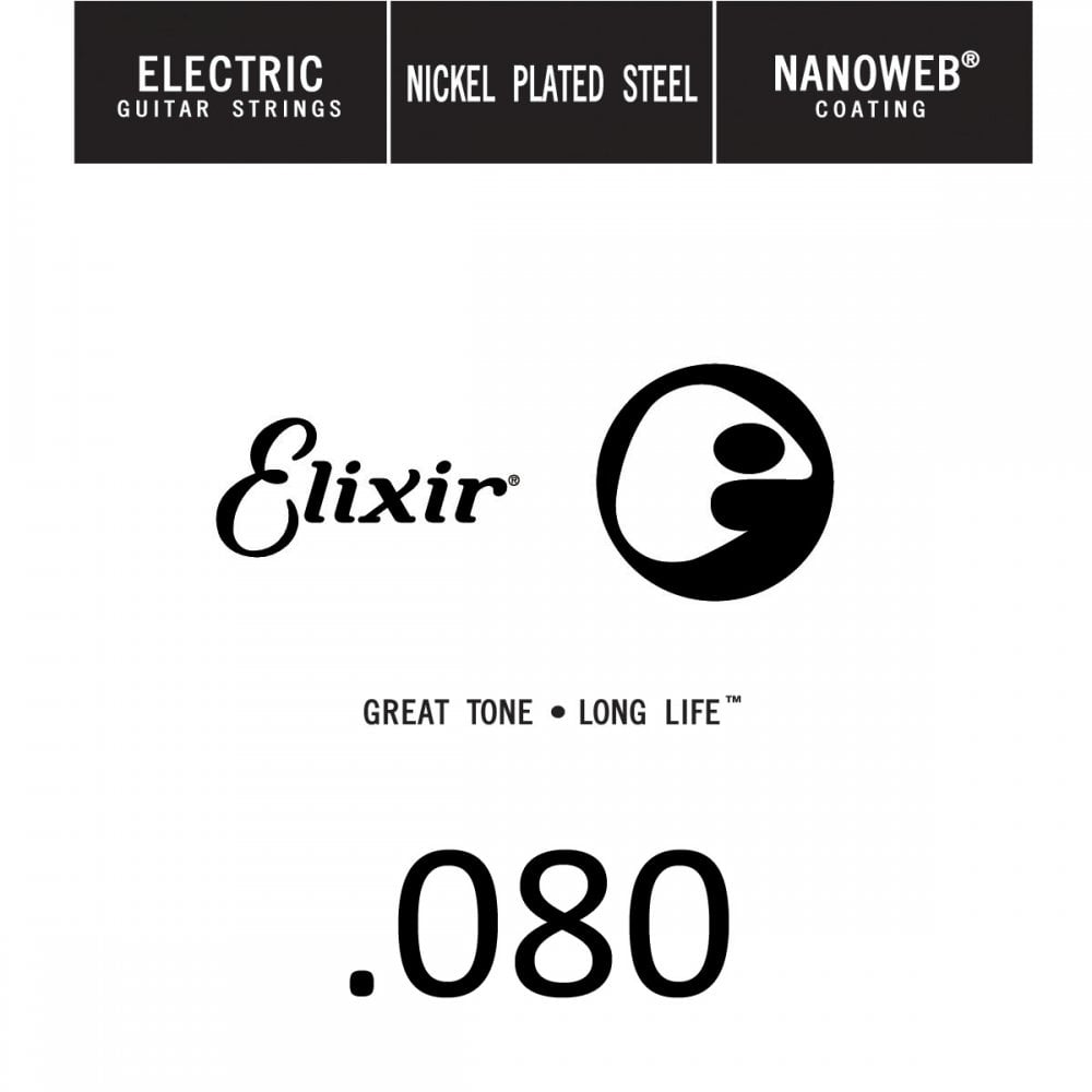 Elixir Nanoweb Nickel Wound 80 (.080