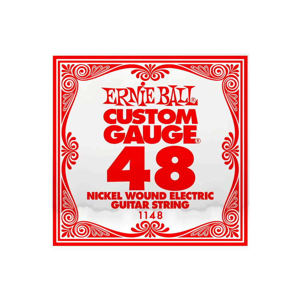Ernie Ball Nickel Wound .048w Electric Guitar Single String