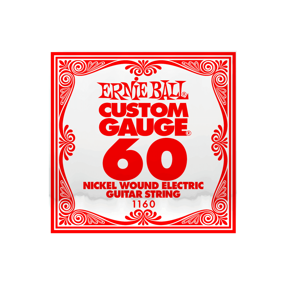 Ernie Ball Nickel Wound .060w Electric Guitar Single String