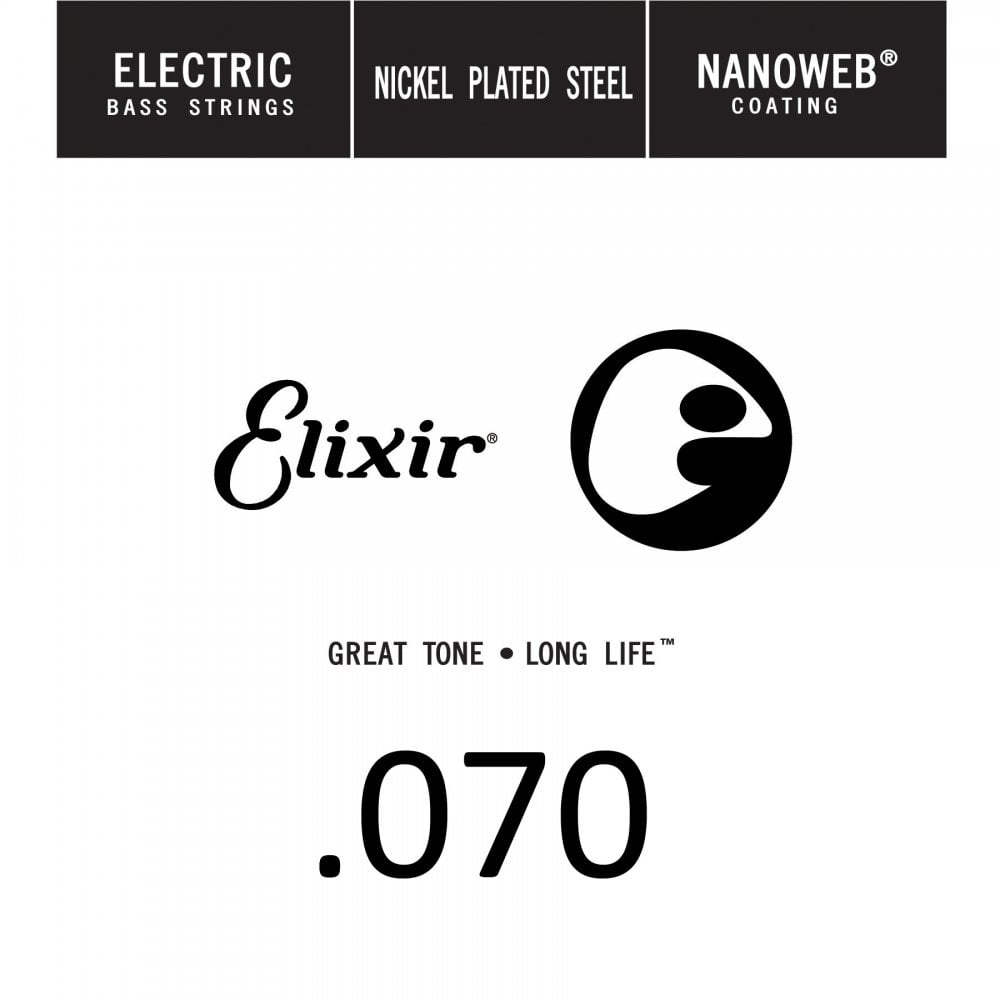 Elixir Nanoweb Nickel Wound 70 (.070