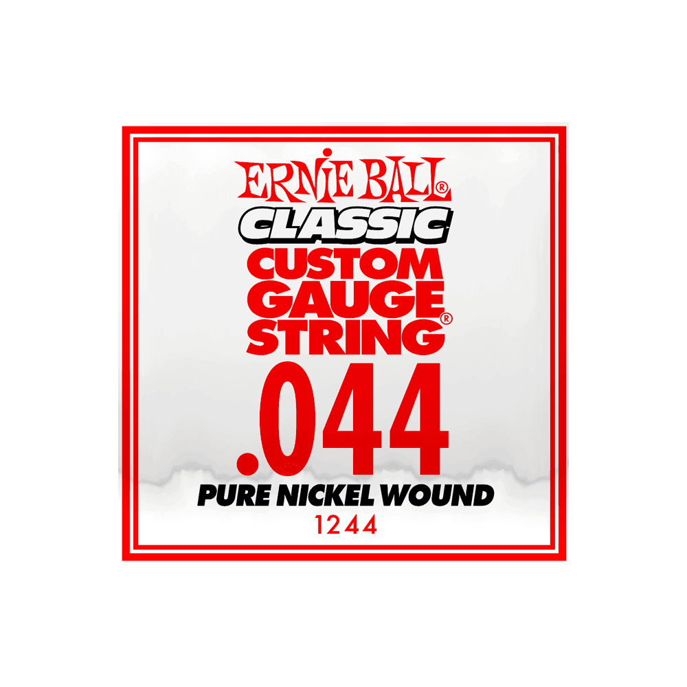 Ernie Ball Classic Slinky Pure Nickel .044w Electric Guitar Single String