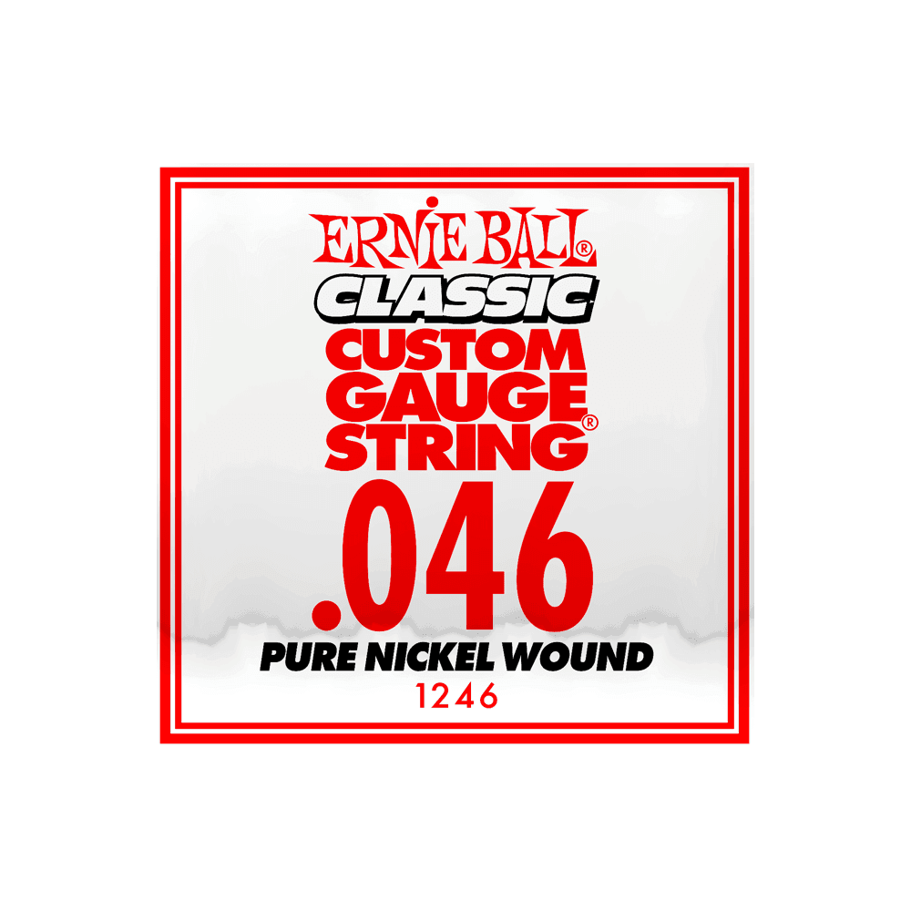 Ernie Ball Classic Slinky Pure Nickel .046w Electric Guitar Single String
