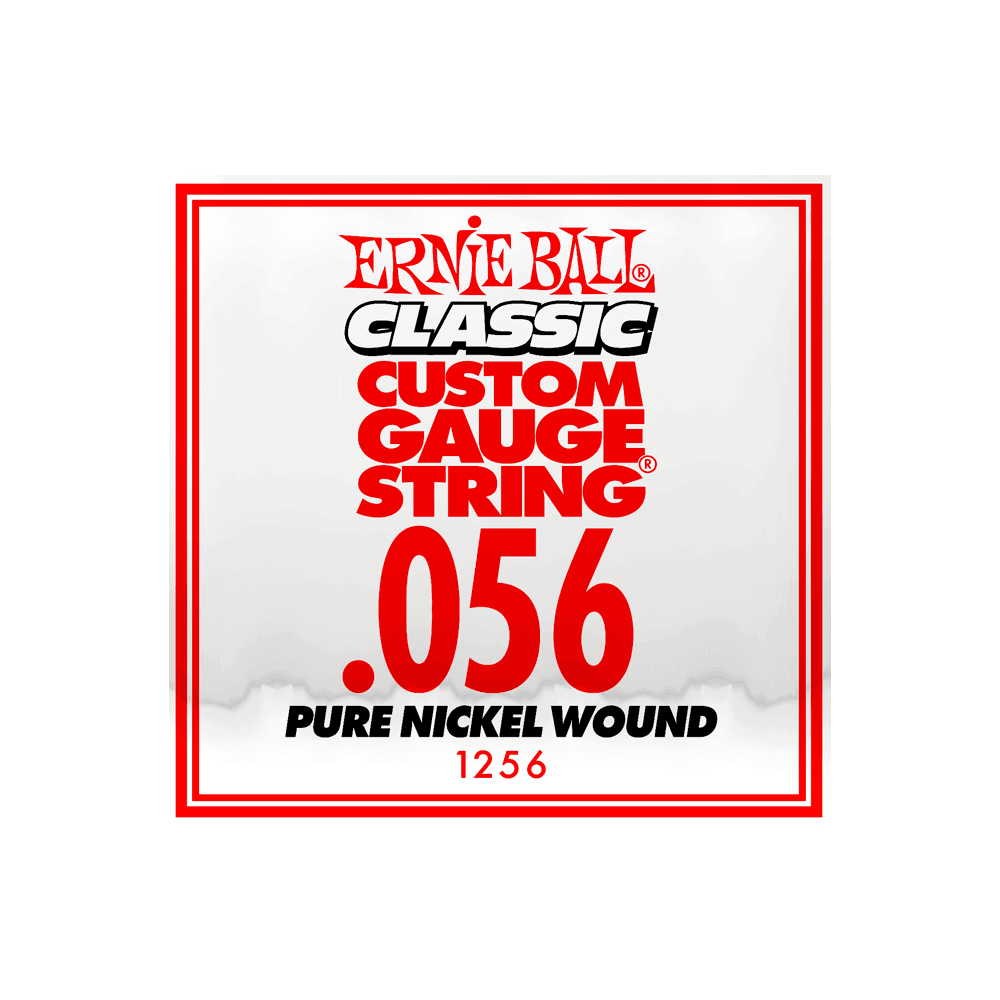 Ernie Ball Classic Slinky Pure Nickel .056w Electric Guitar Single String