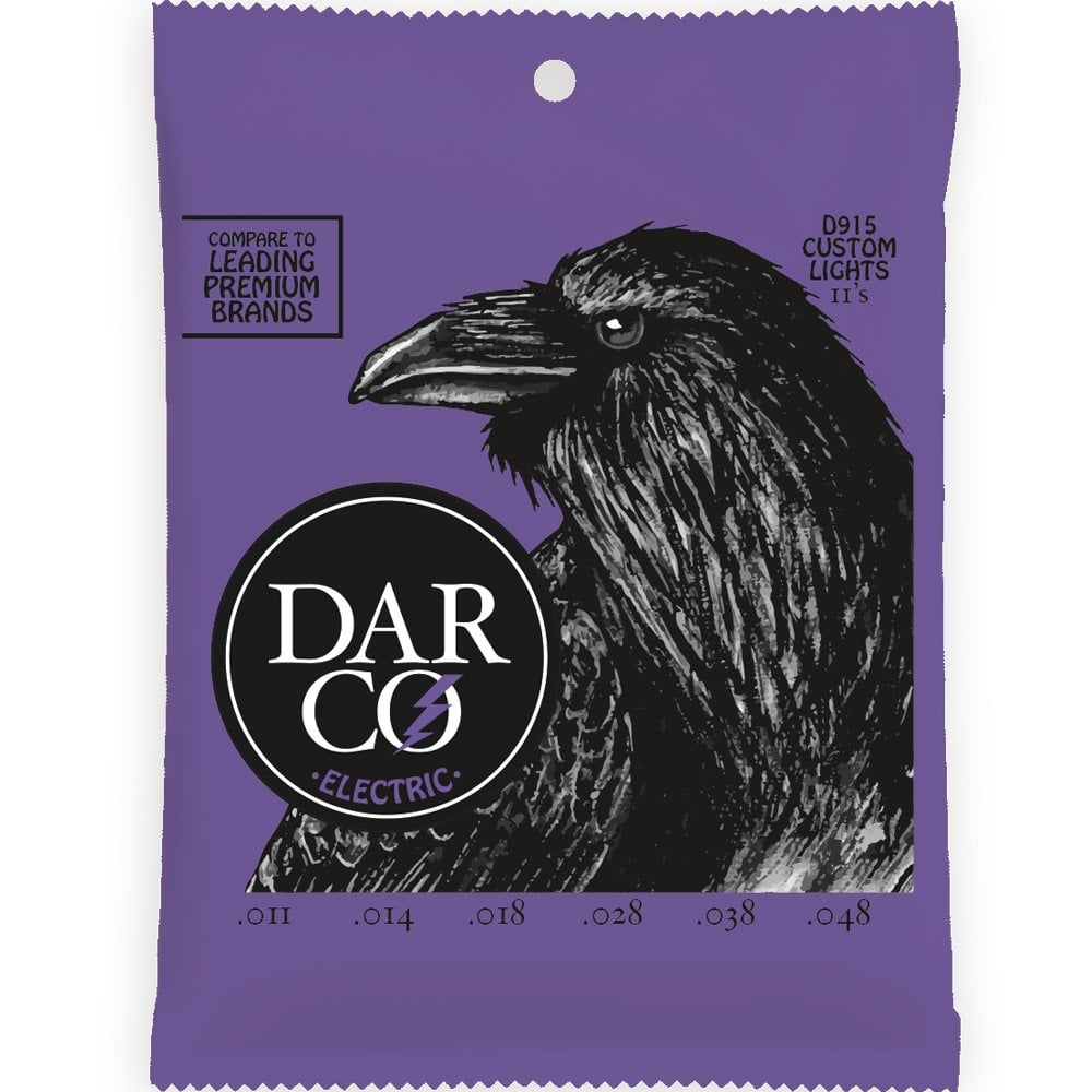 Darco Nickel Wound 11-48 Electric Guitar Strings, Medium