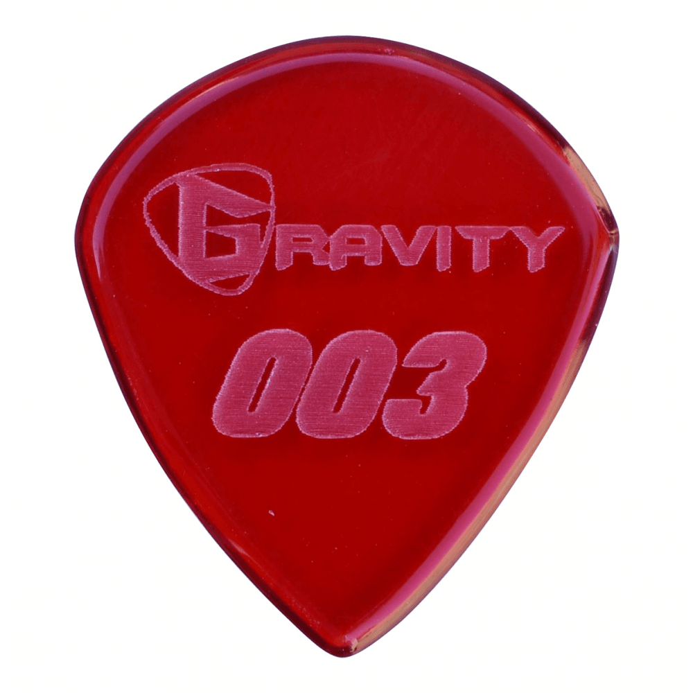 Gravity 003 Jazz Plectrum, Polished