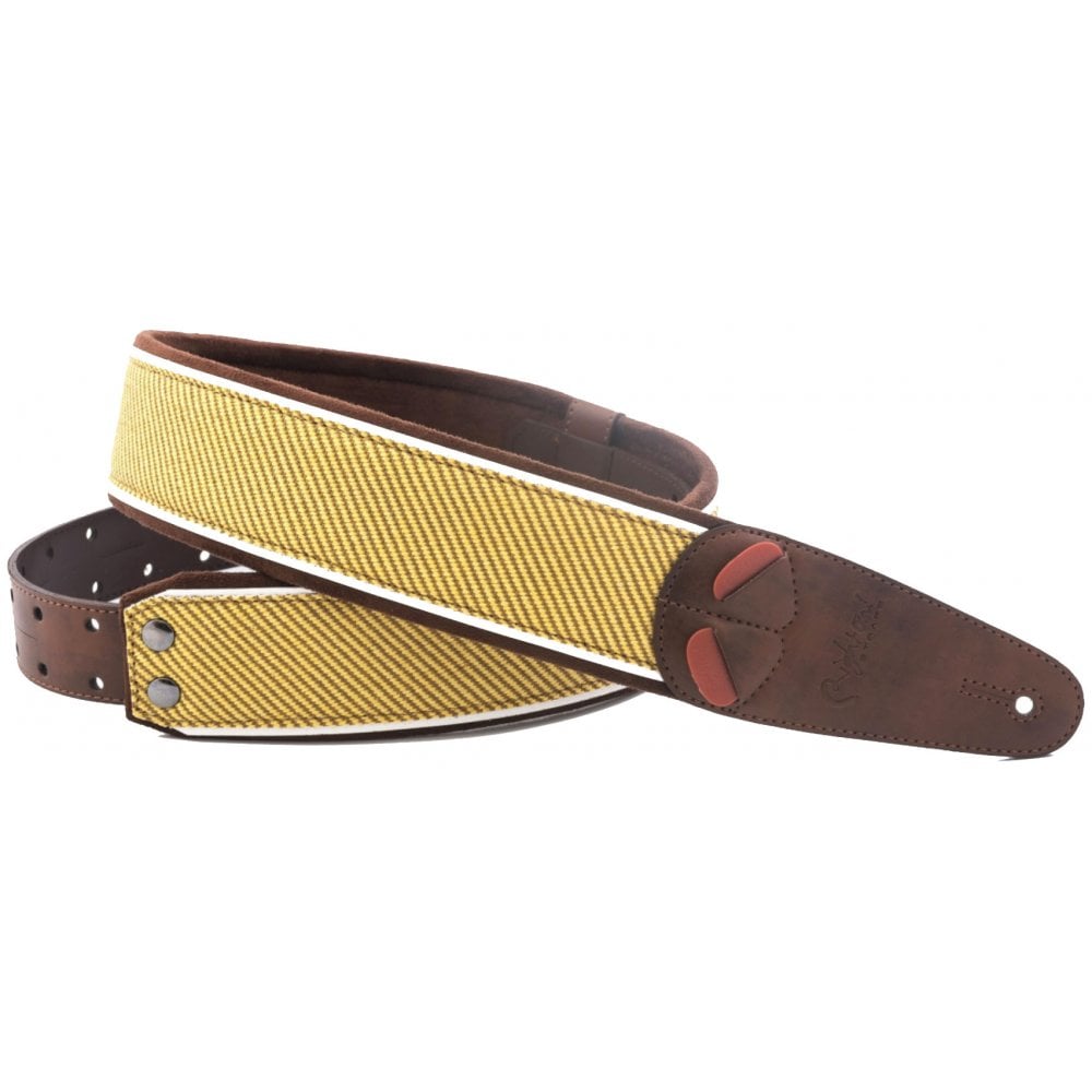 RightOn MOJO Series Vegan Guitar Strap, Tweed