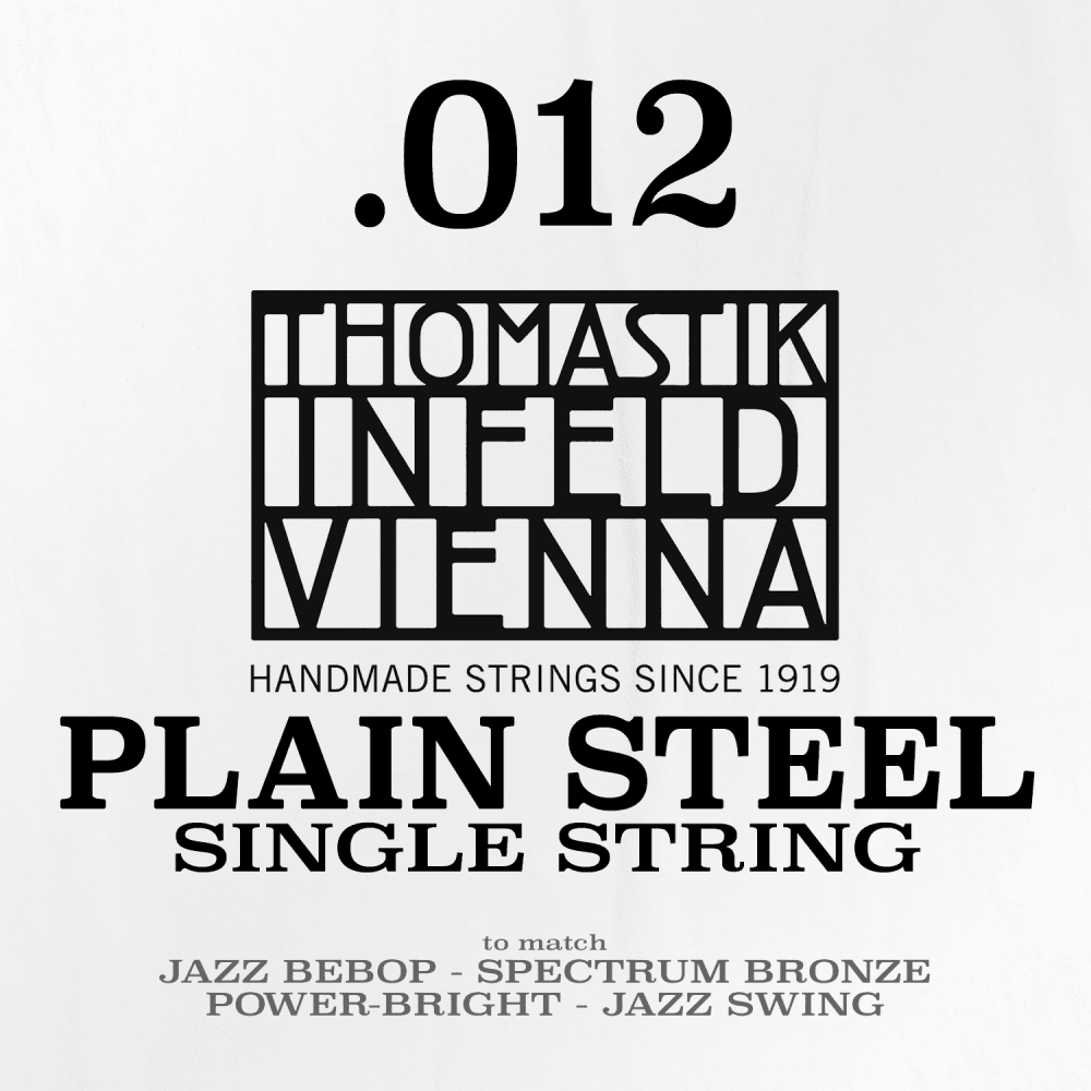 Thomastik-Infeld Brass Plated Steel Single String .012