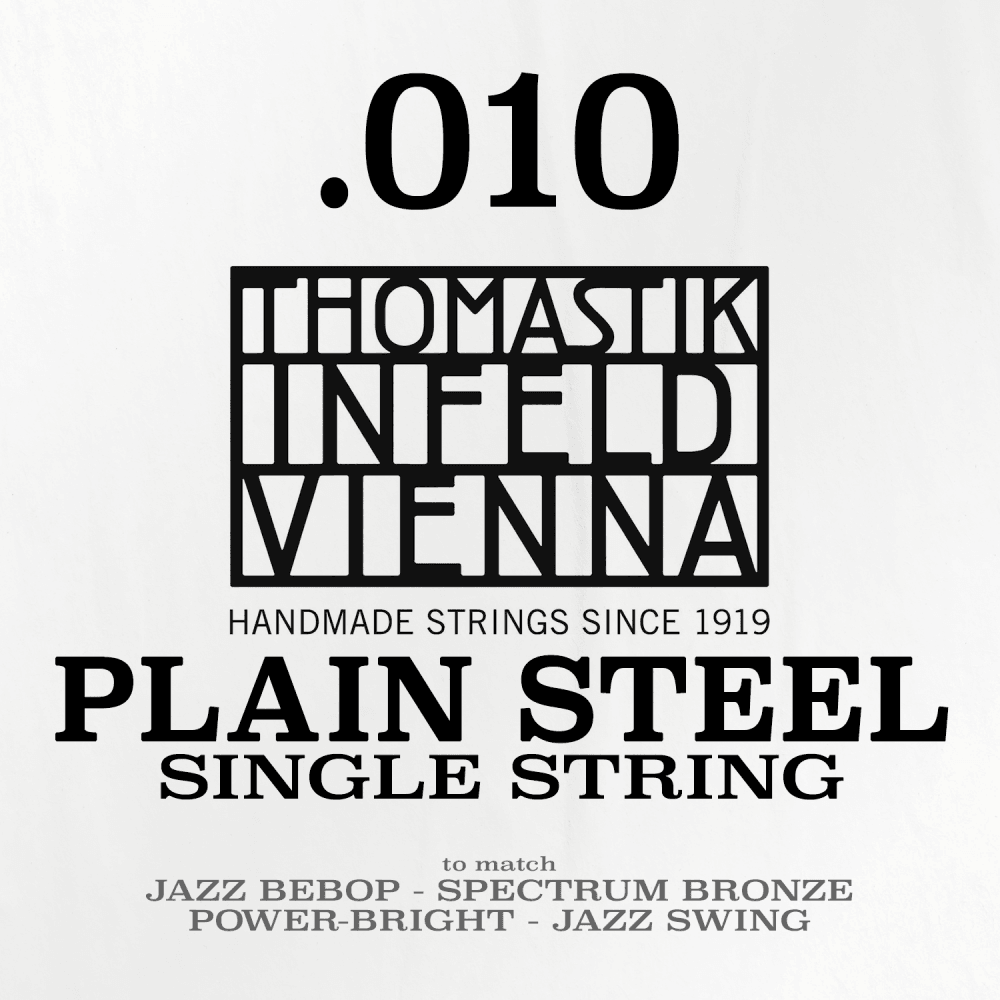 Thomastik-Infeld Brass Plated Steel Single String .010