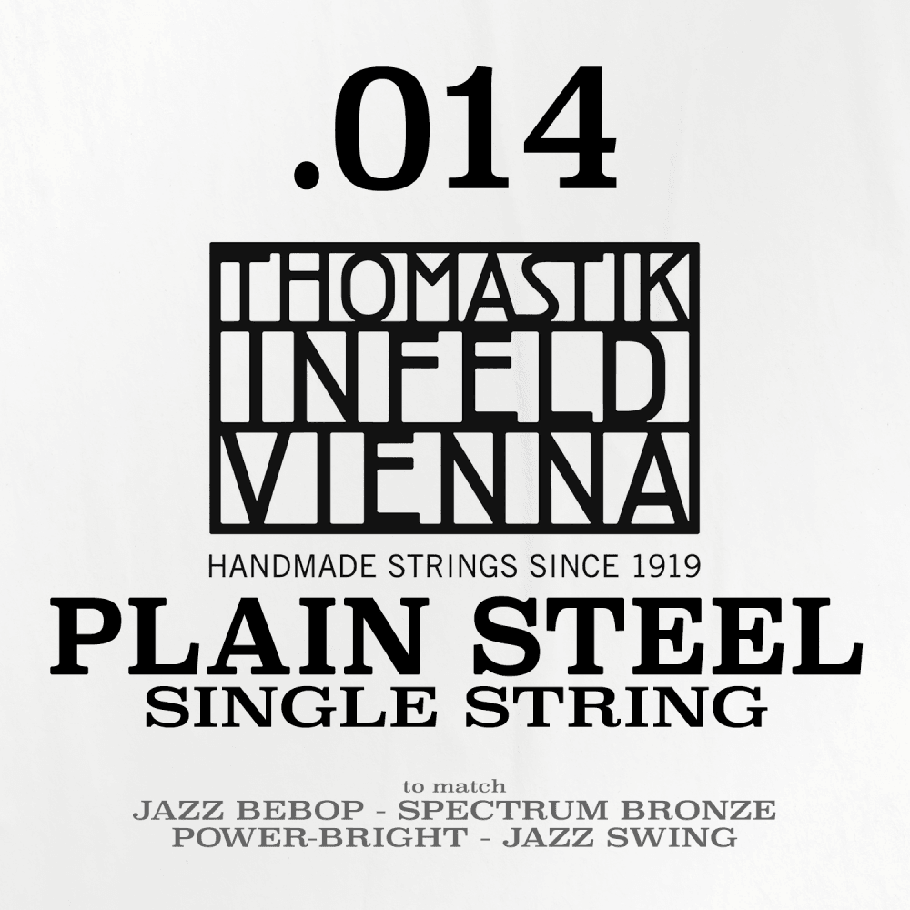Thomastik-Infeld Brass Plated Steel Single String .014