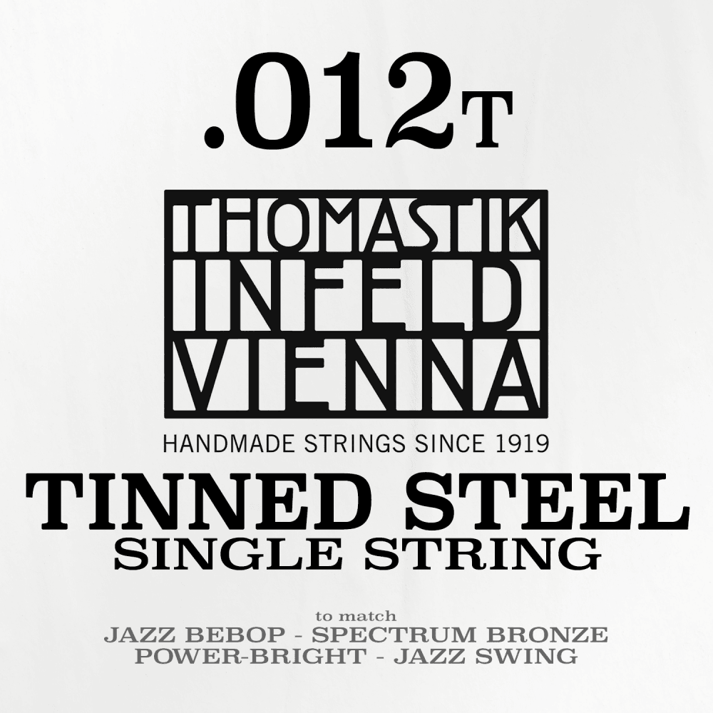 Thomastik-Infeld P12T Tin-Plated Steel Single String .012