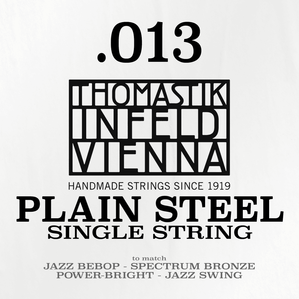 Thomastik-Infeld Brass Plated Steel Single String .013