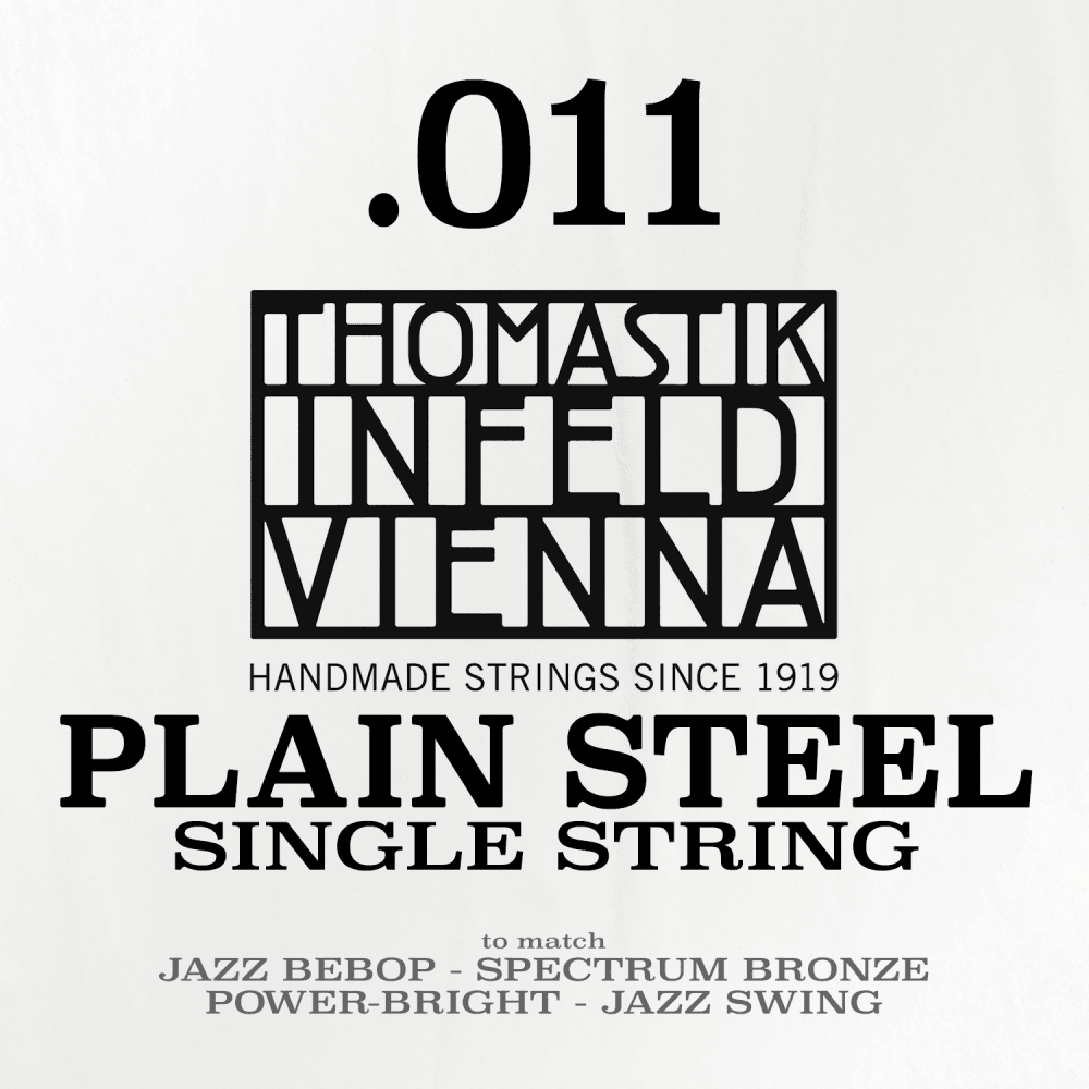 Thomastik-Infeld Brass Plated Steel Single String .011