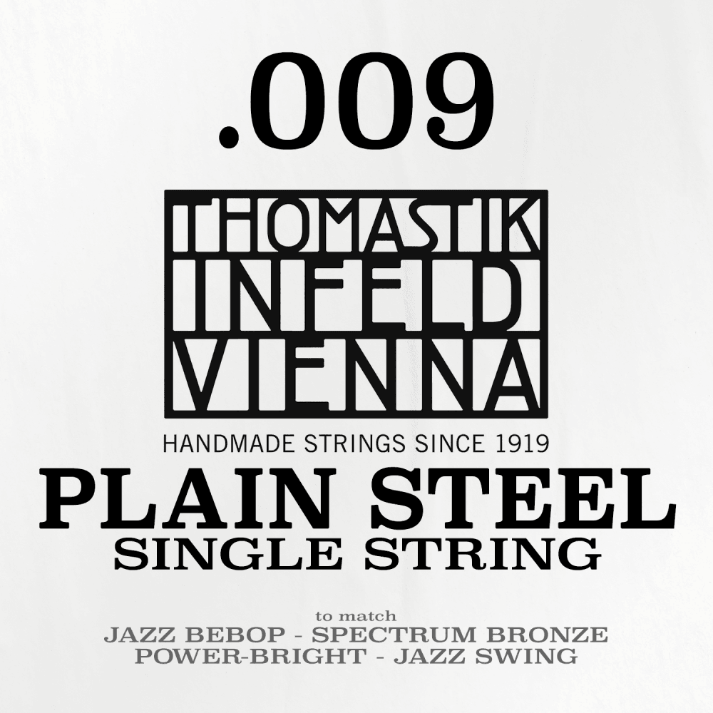 Thomastik-Infeld Brass Plated Steel Single String .009