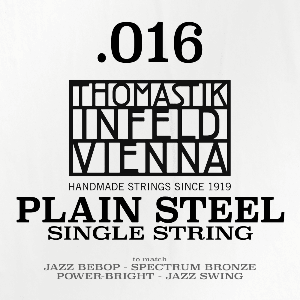 Thomastik-Infeld Brass Plated Steel Single String .016