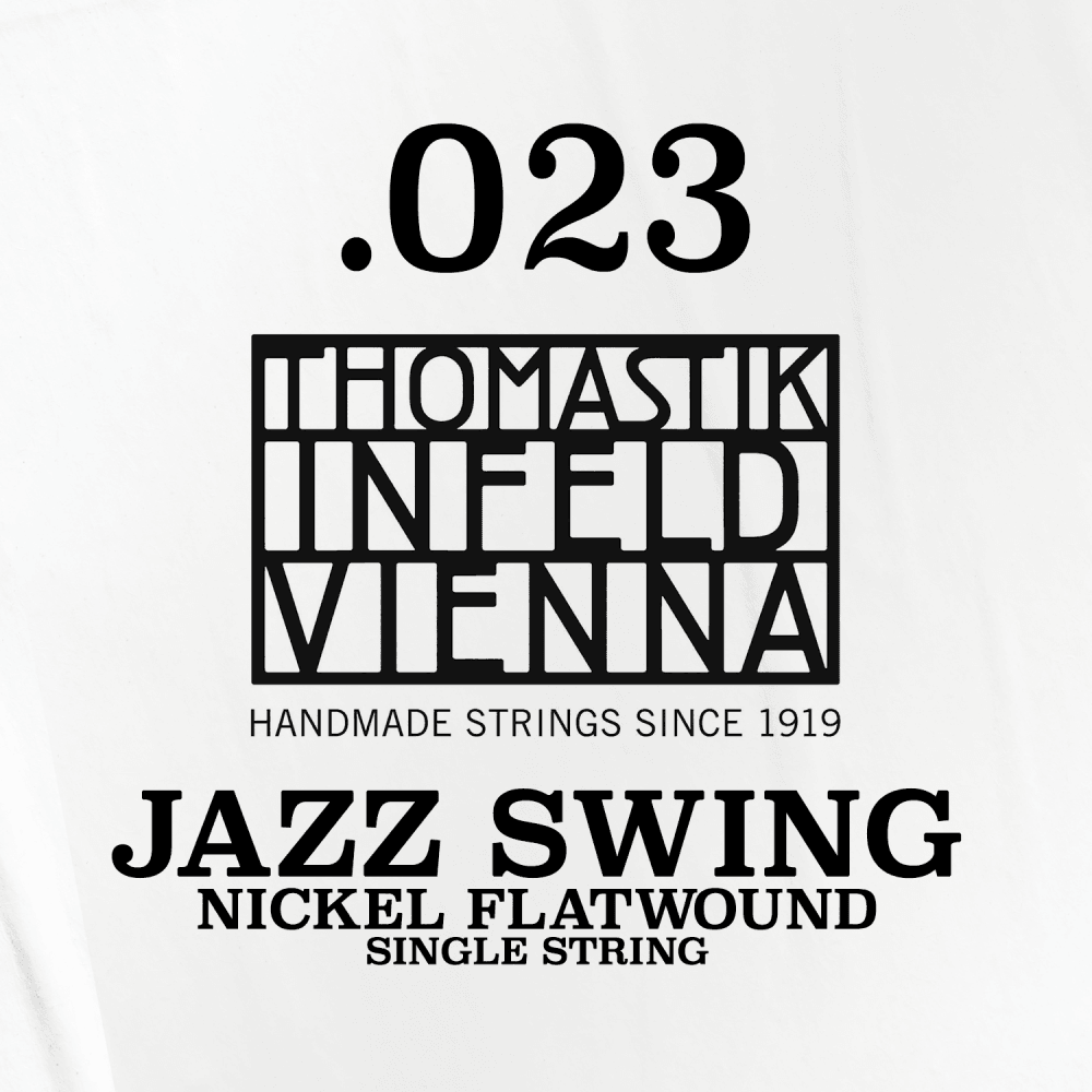 Thomastik-Infeld Jazz Swing Nickel Flatwound Single String .023