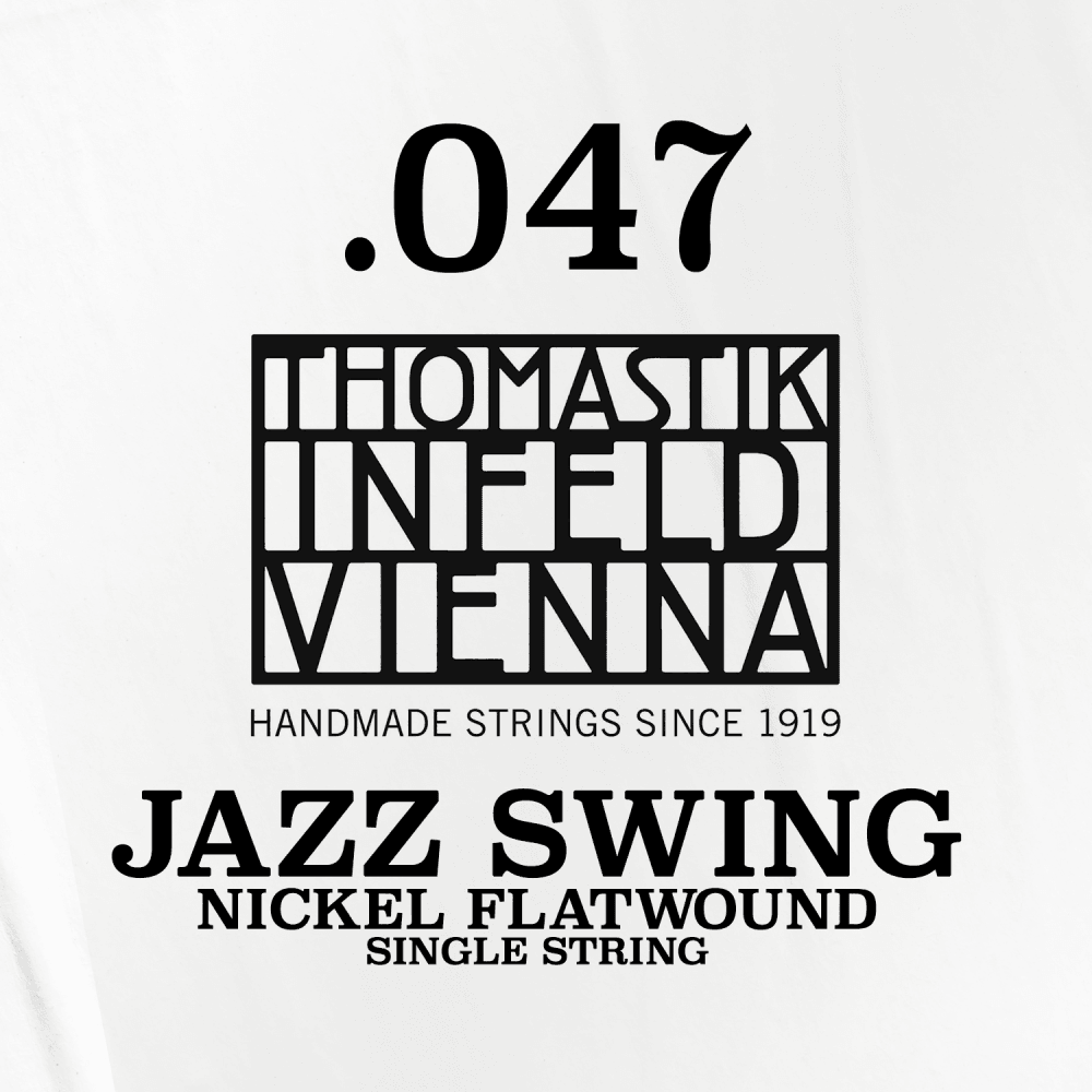 Thomastik-Infeld Jazz Swing Nickel Flatwound Single String .047