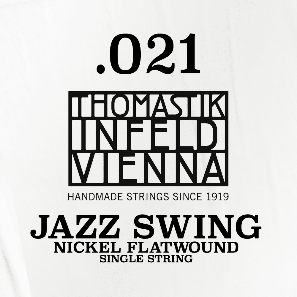 Thomastik-Infeld Jazz Swing Nickel Flatwound Single String .021