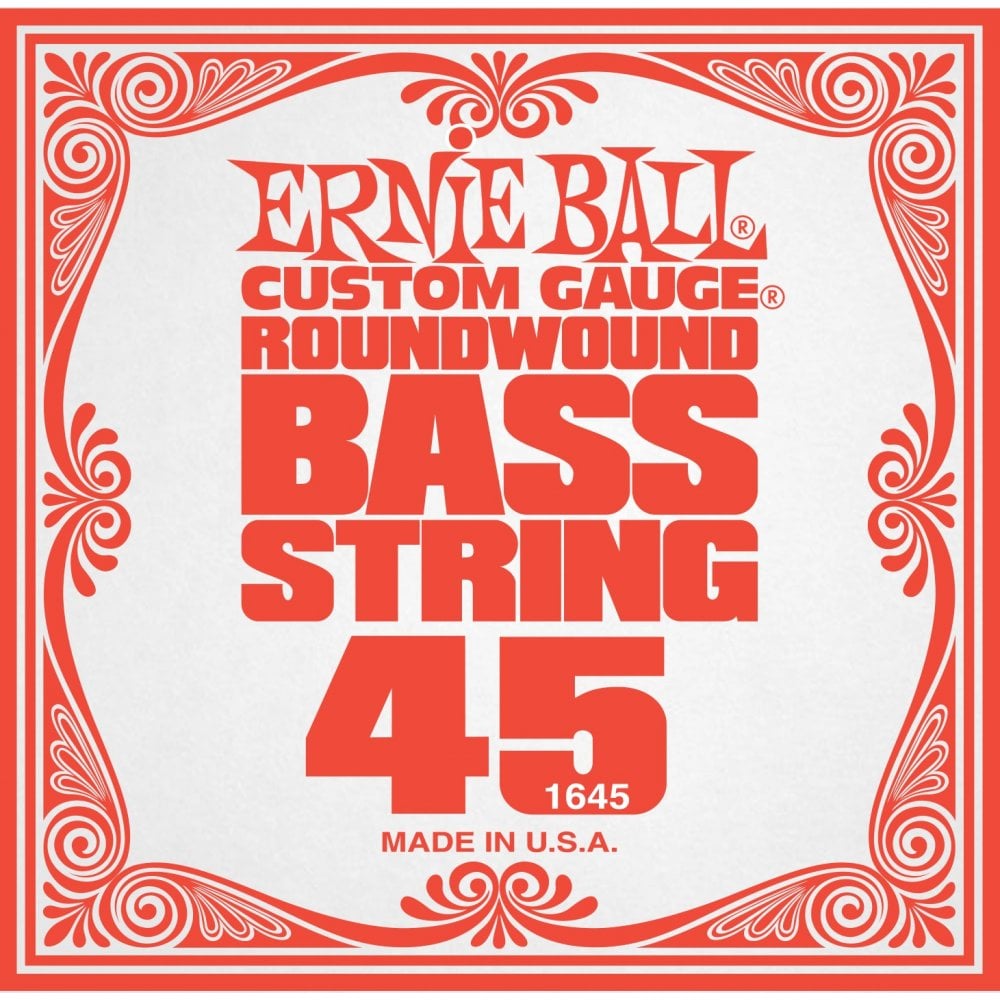 Ernie Ball Slinky Bass Nickel Wound .045 Bass Guitar Single String