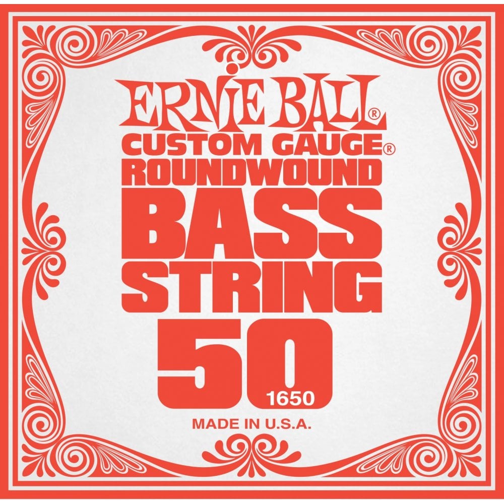 Ernie Ball Slinky Bass Nickel Wound .050 Bass Guitar Single String