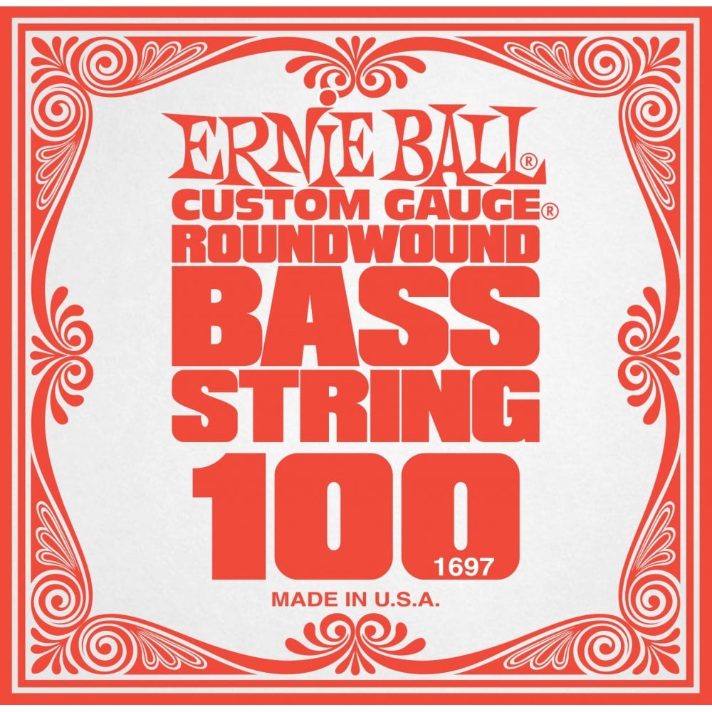 Ernie Ball Slinky Bass Nickel Wound .100 Bass Guitar Single String