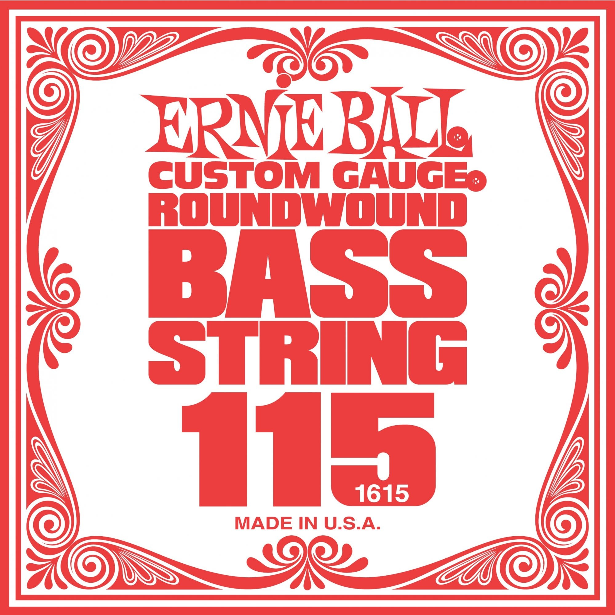 Ernie Ball Slinky Bass Nickel Wound .115 Bass Guitar Single String