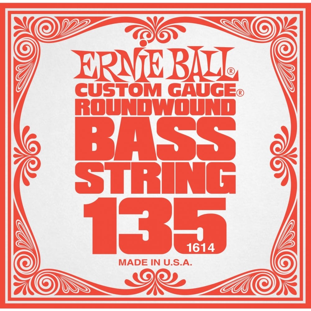 Ernie Ball Slinky Bass Nickel Wound .135 Bass Guitar Single String