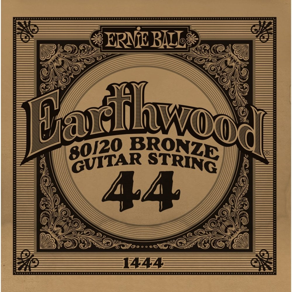 Ernie Ball Earthwood 80/20 Bronze .044w Acoustic Guitar Single String