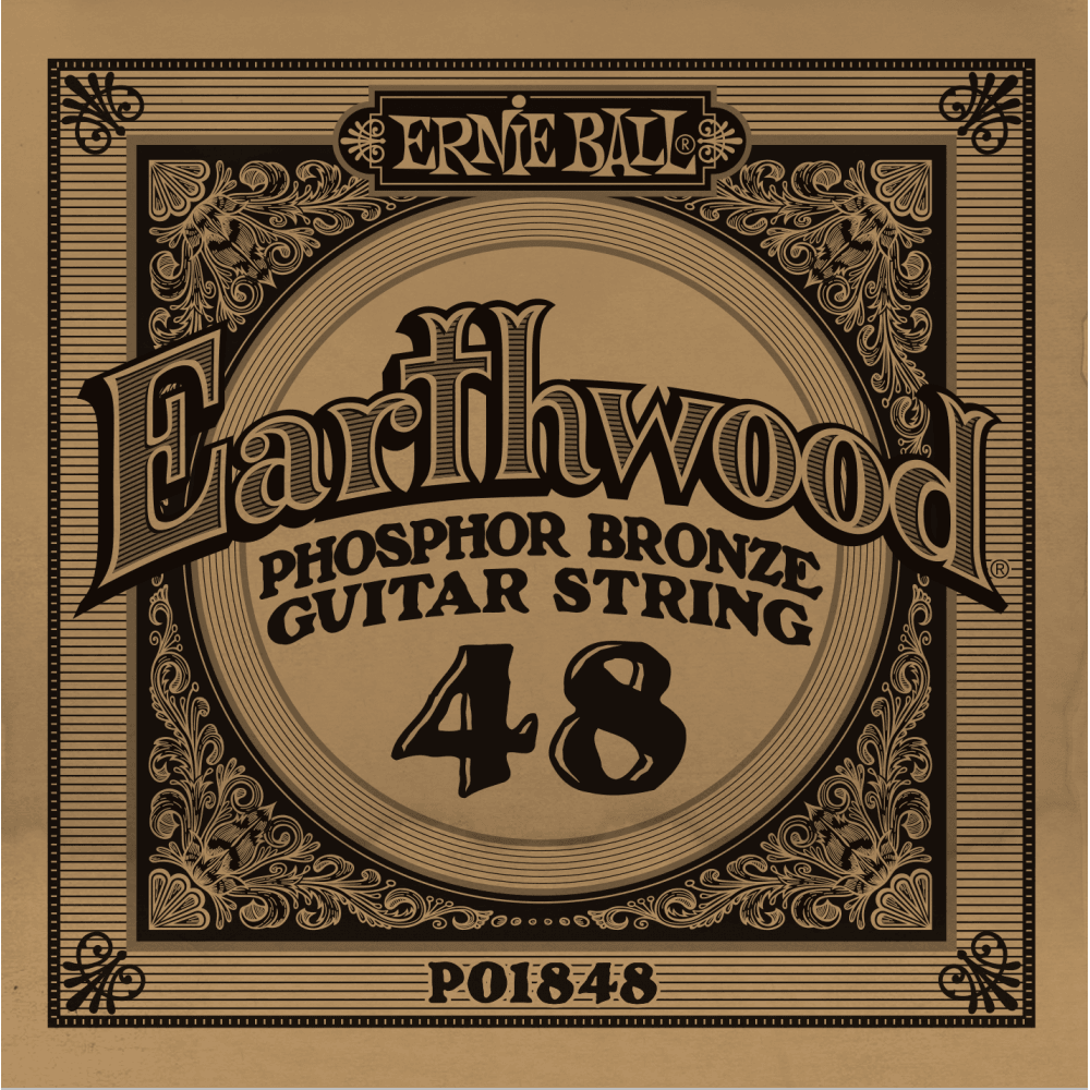 Ernie Ball Slinky Phosphor Bronze .048w Acoustic Guitar Single String