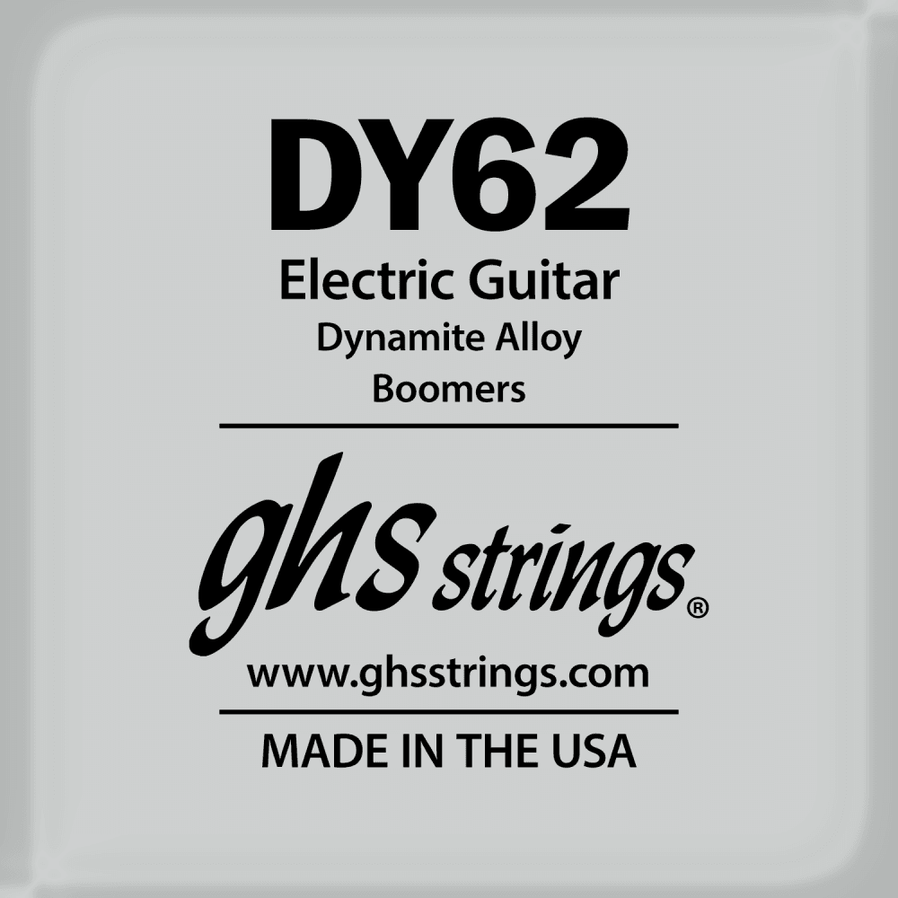 GHS Boomers Hex Core Nickel Wound .062 Electric Guitar Single String