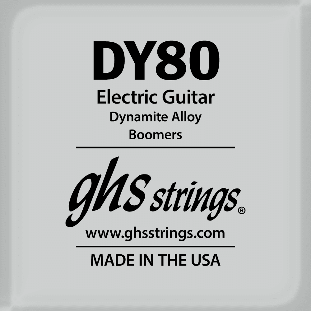 GHS Boomers Hex Core Nickel Wound .080 Electric Guitar Single String