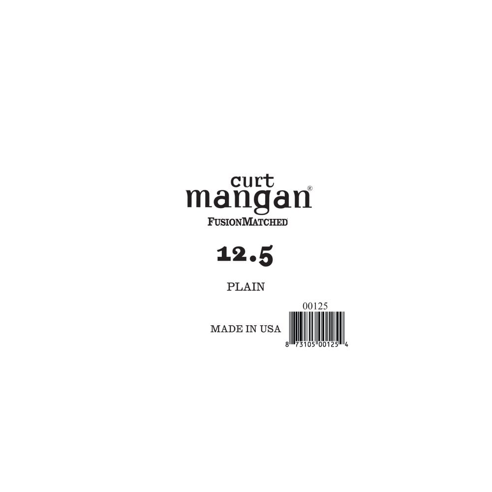Curt Mangan Plain Steel 12.5 (.0125