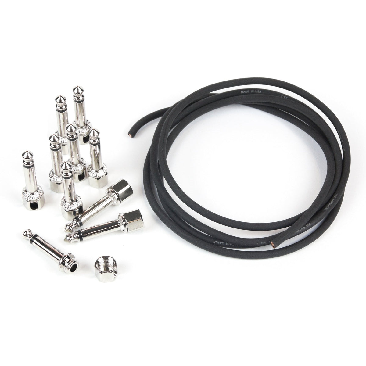 Evidence Audio Black Monorail Patch Cable Kit, 10ft with 10 x SIS Sold