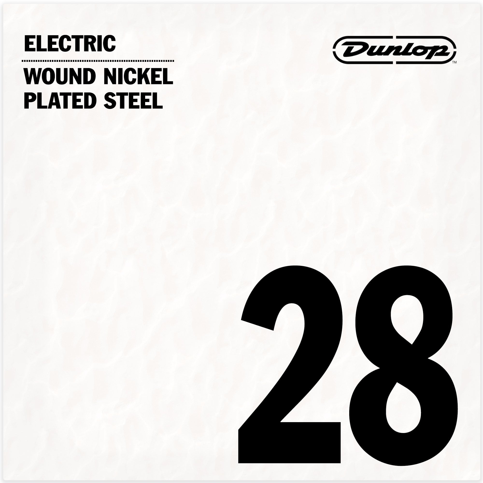 Jim Dunlop Nickel-Plated .028 Electric Guitar Single String