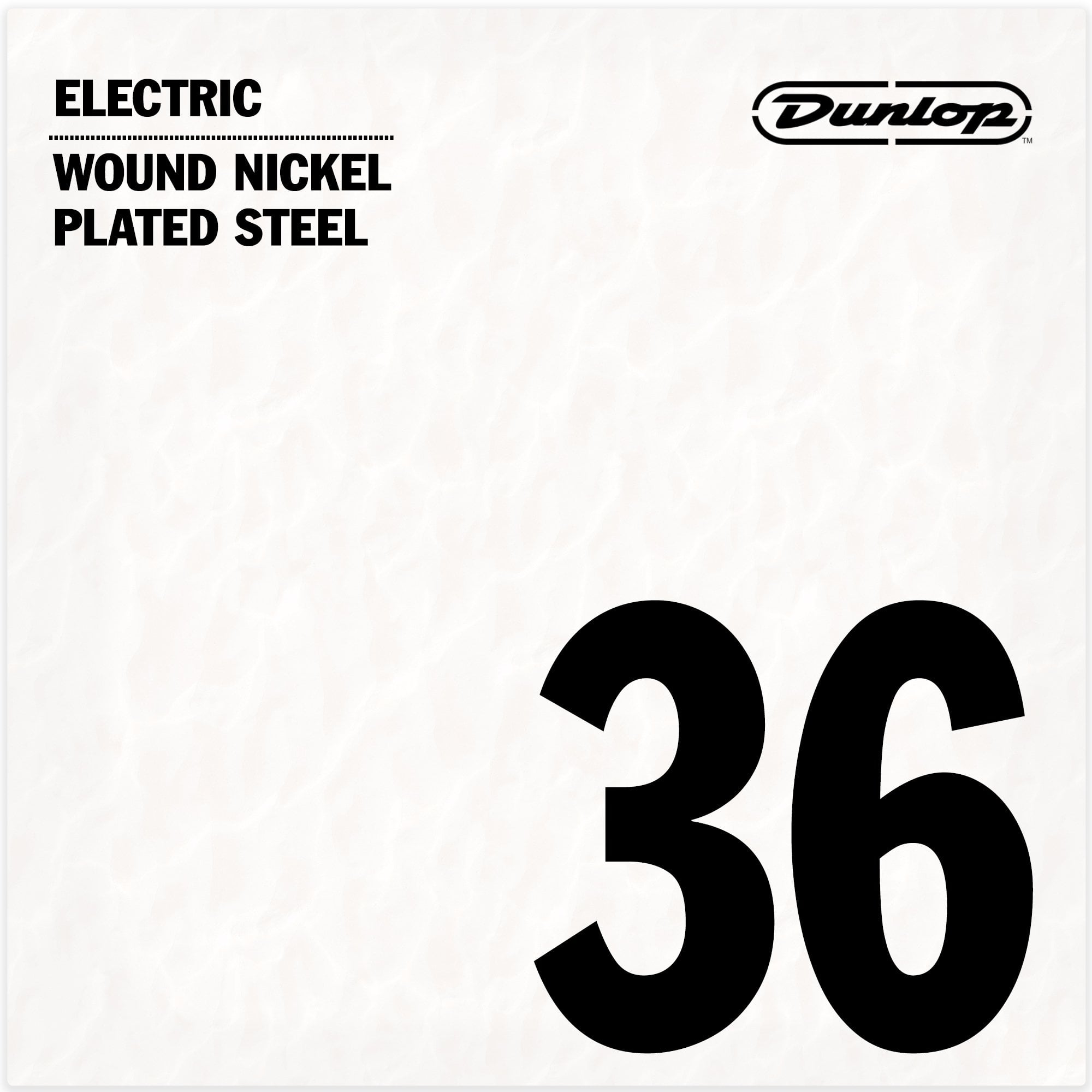 Jim Dunlop Nickel-Plated .036 Electric Guitar Single String