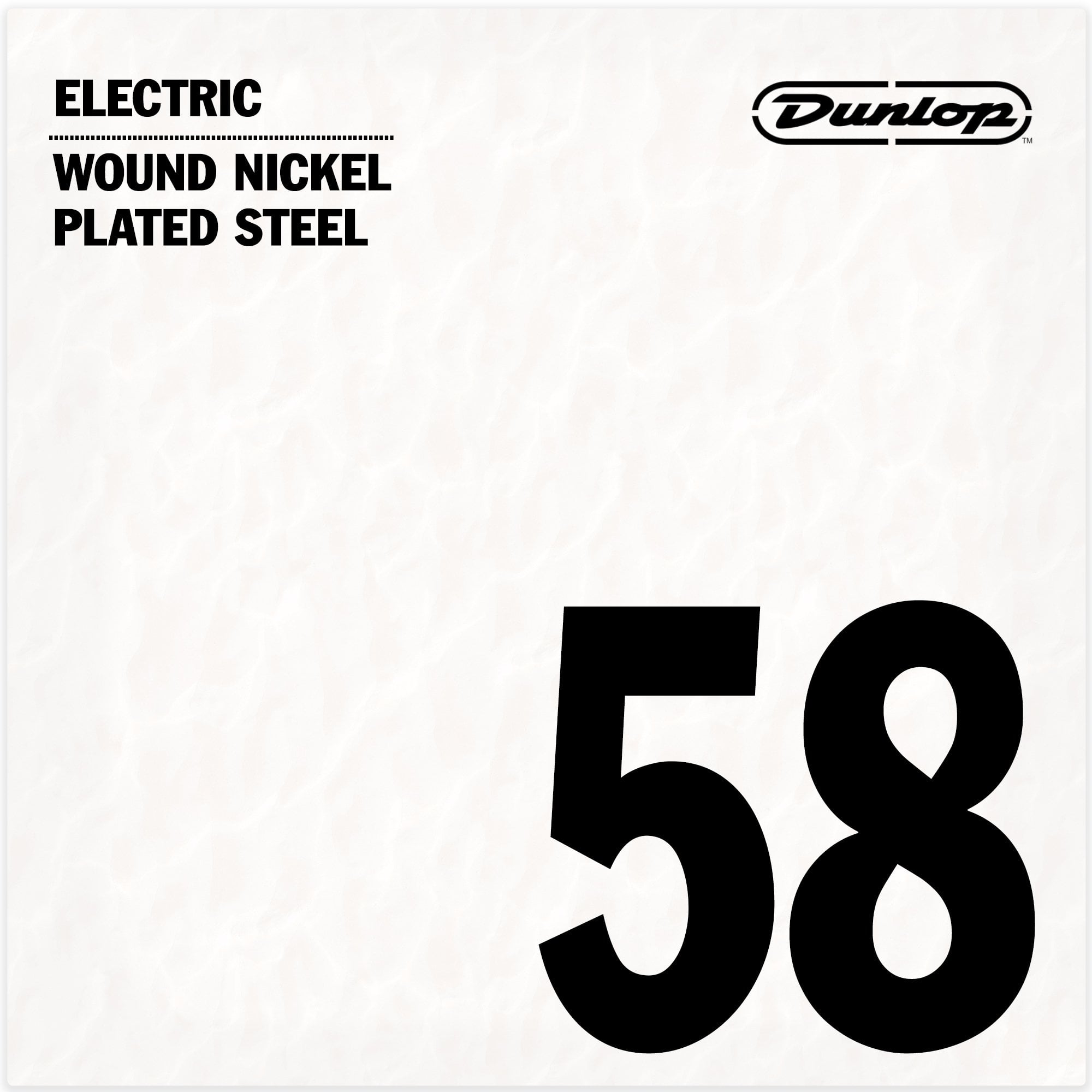 Jim Dunlop Nickel-Plated .058 Electric Guitar Single String