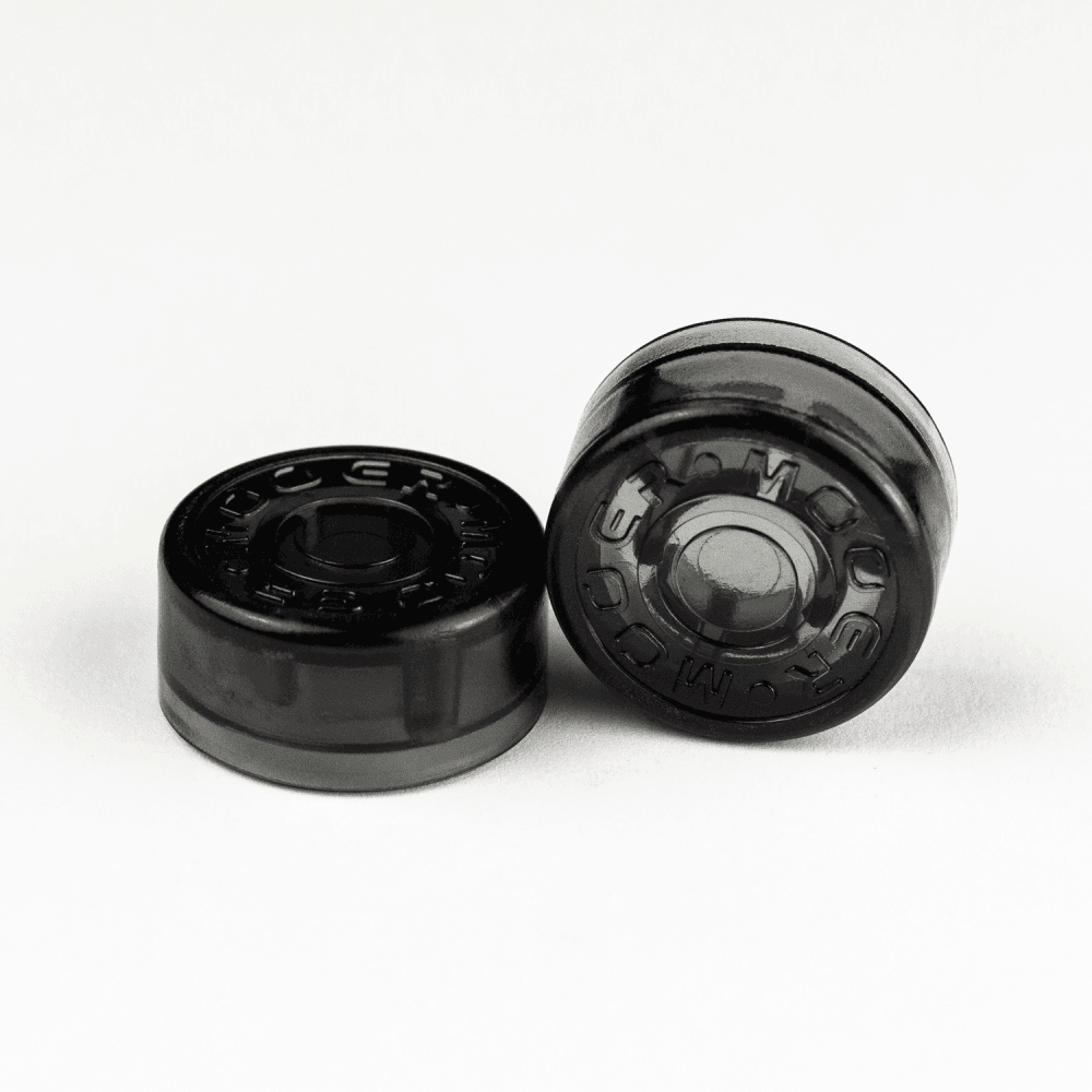 MOOER Stomp Box FX Footswitch Toppers, Black, 5-Pack