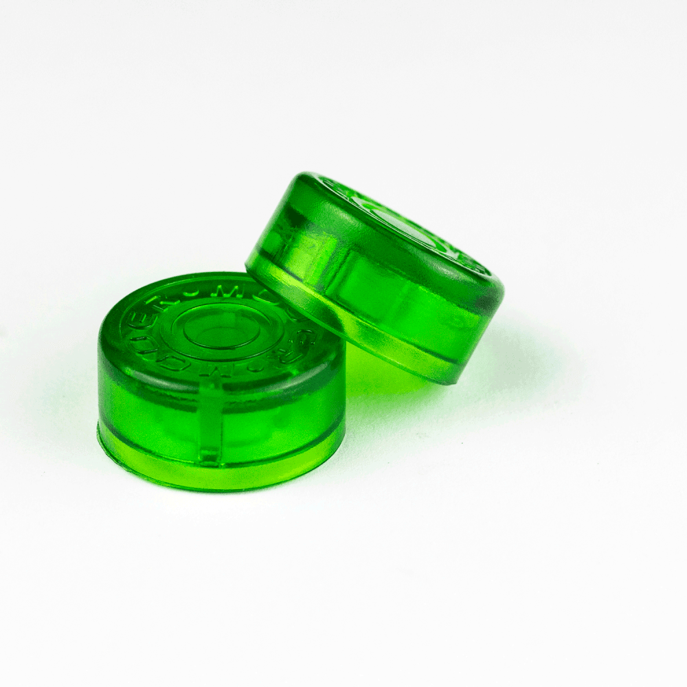 MOOER Stomp Box FX Footswitch Toppers, Green, 5-Pack