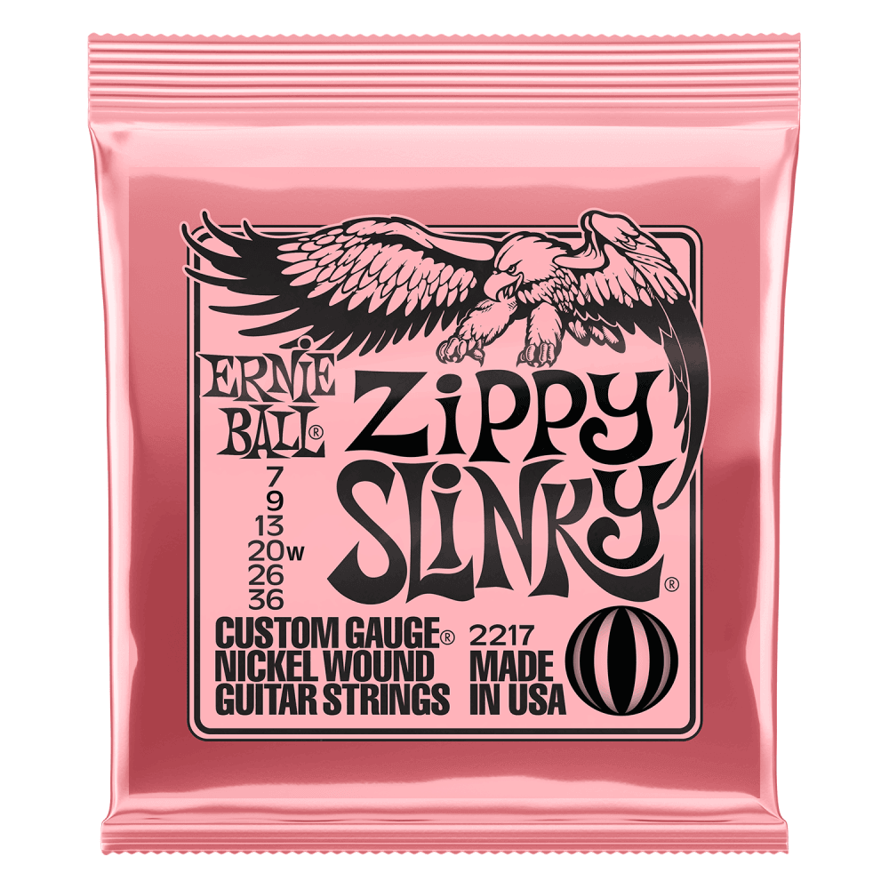 Ernie Ball 2217 Zippy Slinky 7-36 Electric Guitar Strings