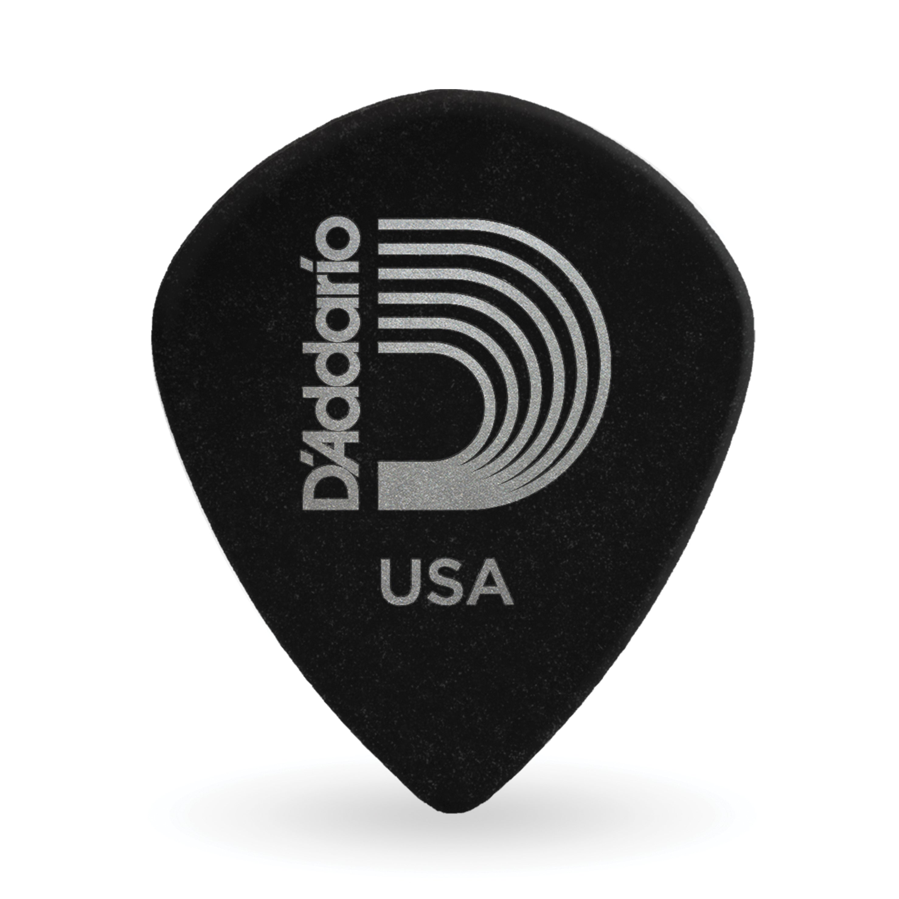 D'Addario Heavy 1.1mm Celluloid Guitar Picks, Black Ice, 10-Pack