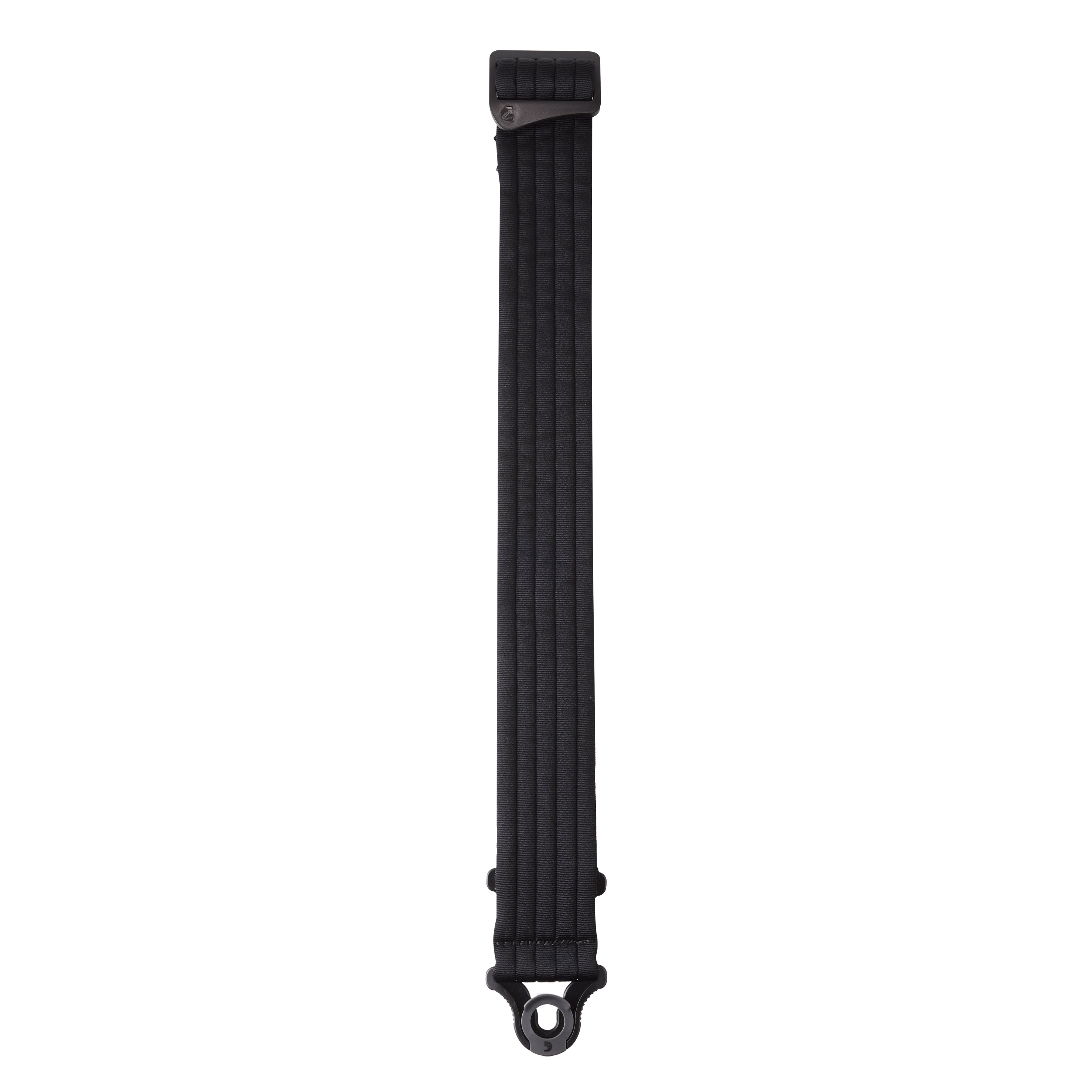 D'Addario Auto Lock Guitar Strap, Black Padded Stripes