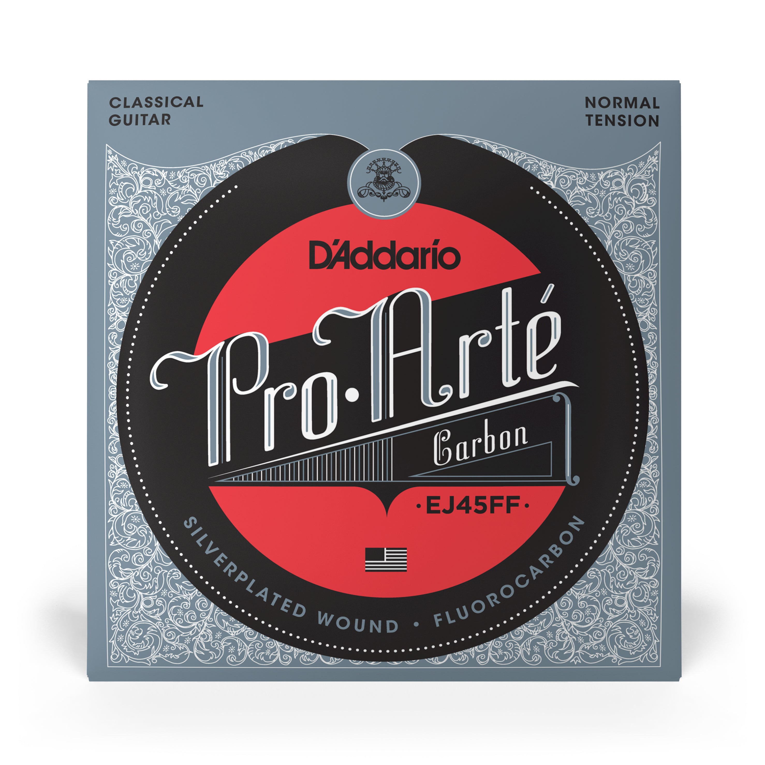 D'Addario Pro-Arté EJ45FF Normal Tension Dynacore Classical Guitar Strings w/ Fluorocarbon Trebles