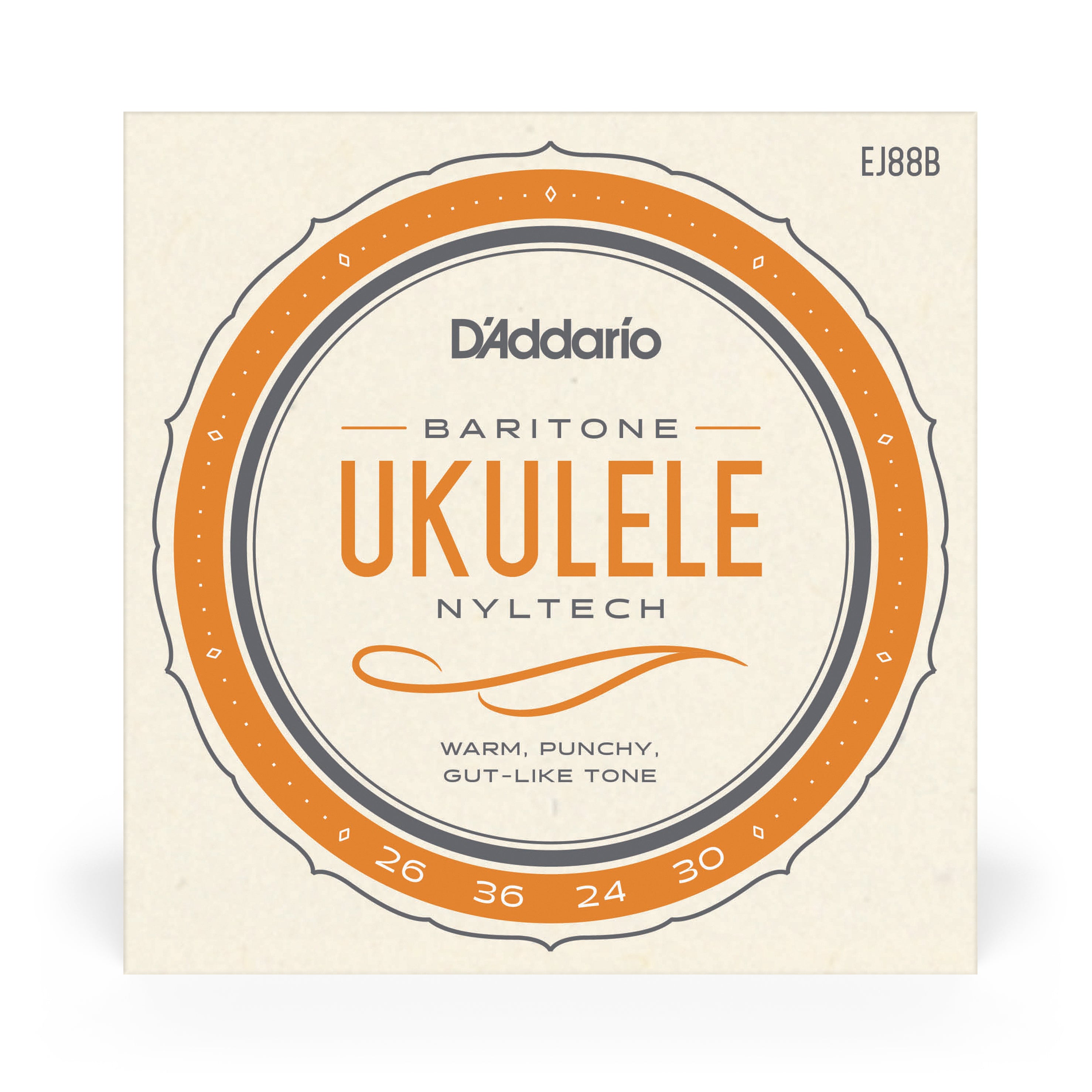 D'Addario EJ88B Nyltech Baritone Ukulele Strings